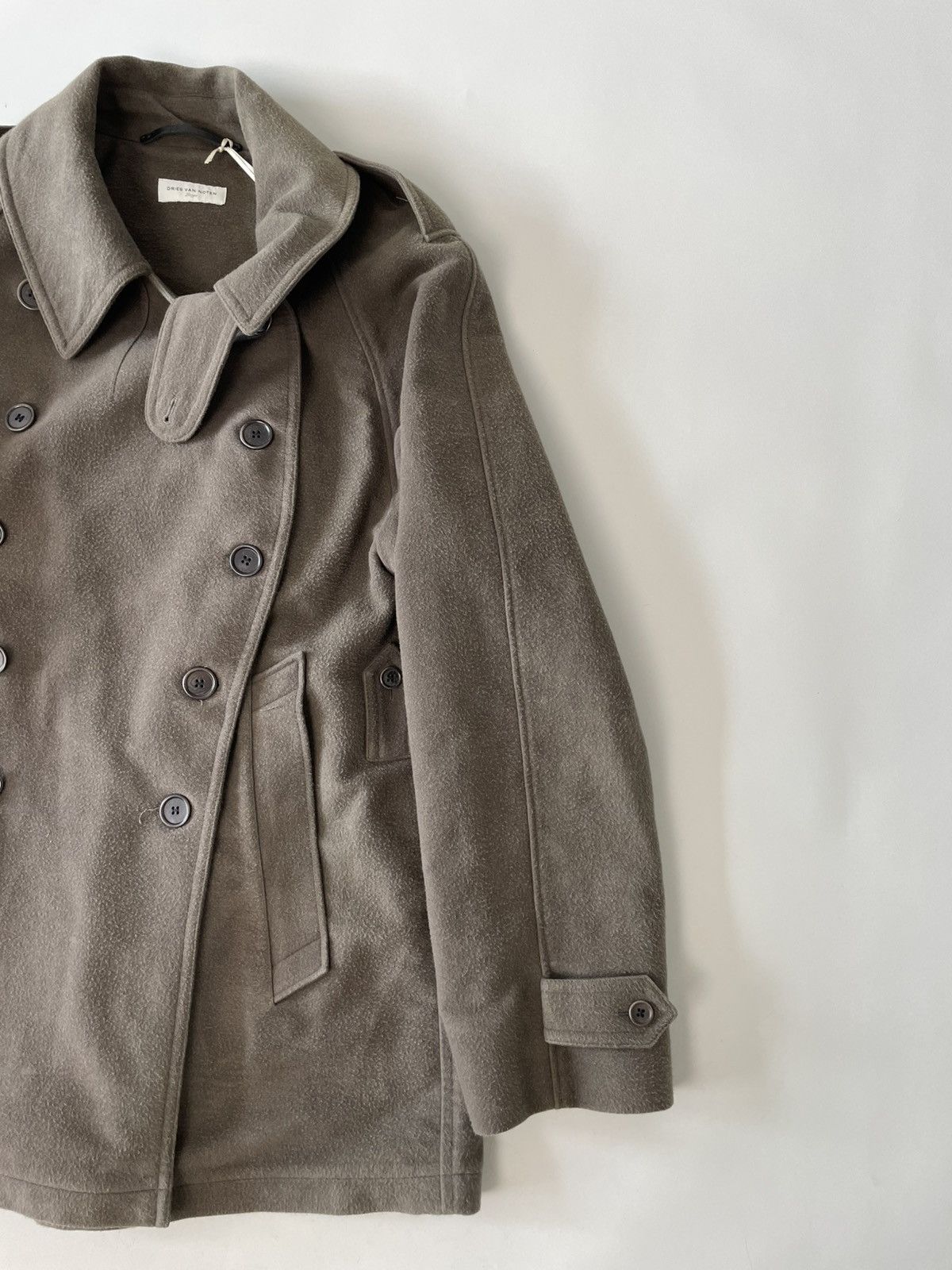 Dries Van Noten Dries Van Noten Heavy Coat Size US L / EU 52-54 / 3 - 4 Thumbnail