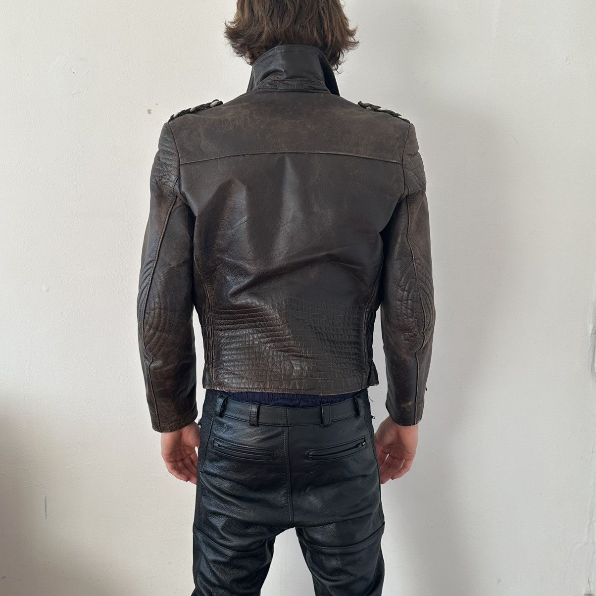 Other 1940s German Leather Biker Jacket ONE-OF-ONE Size US S / EU 44-46 / 1 - 5 Thumbnail