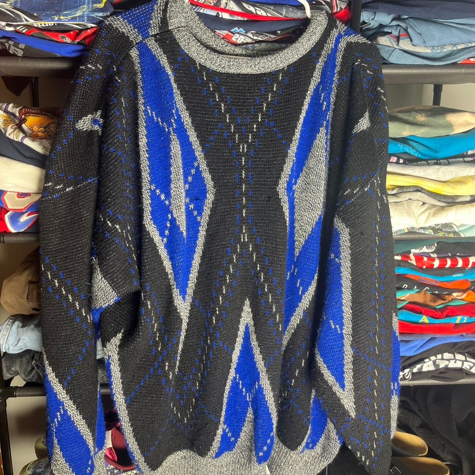 Playboy Vintage playboy knit sweater Size US L / EU 52-54 / 3 - 3 Thumbnail