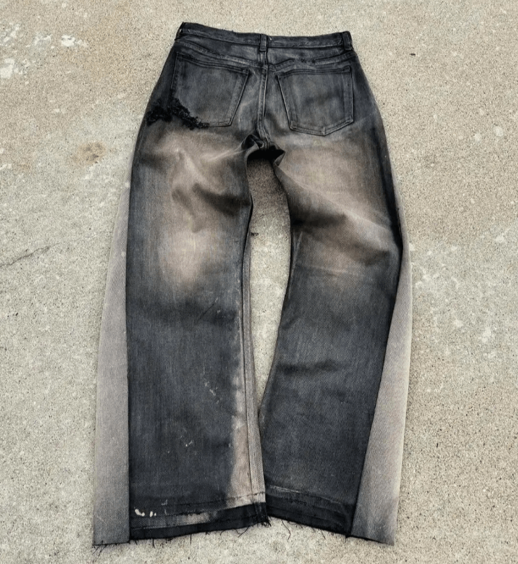 Japanese Brand American Hip Hop Mens Jeans Size US 30 / EU 46 - 4 Thumbnail