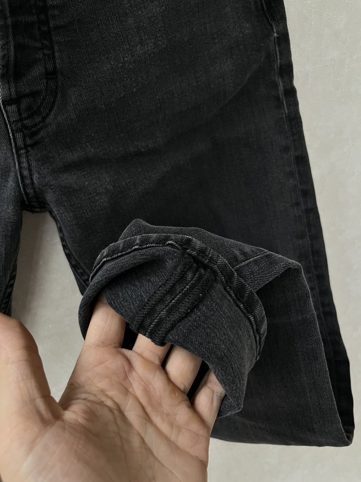 Acne Studios Acne Studios River Used Black Men's Jeans Size US 30 / EU 46 - 12 Thumbnail