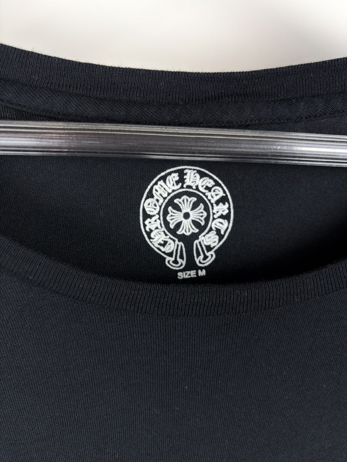 Chrome Hearts Chrome Hearts Fuck You Distressed Logo Raw Hem Tshirt Size M / US 6-8 / IT 42-44 - 4 Thumbnail