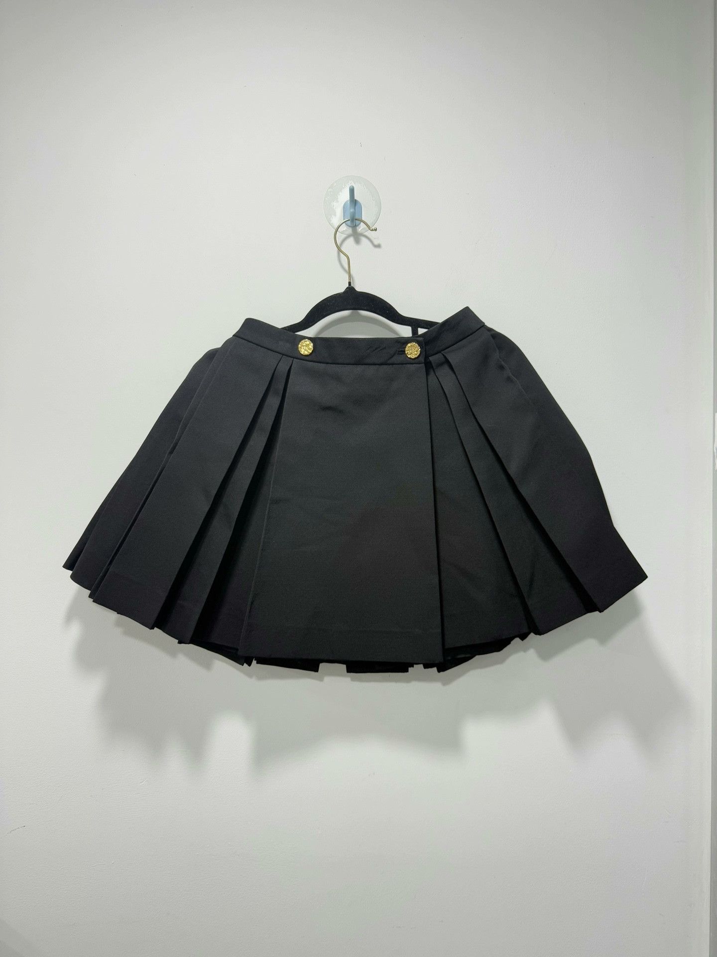 Louis Vuitton Louis Vuitton 2024 Black Pleated Skirt Size 34" / US 12 / IT 48 - 1 Thumbnail