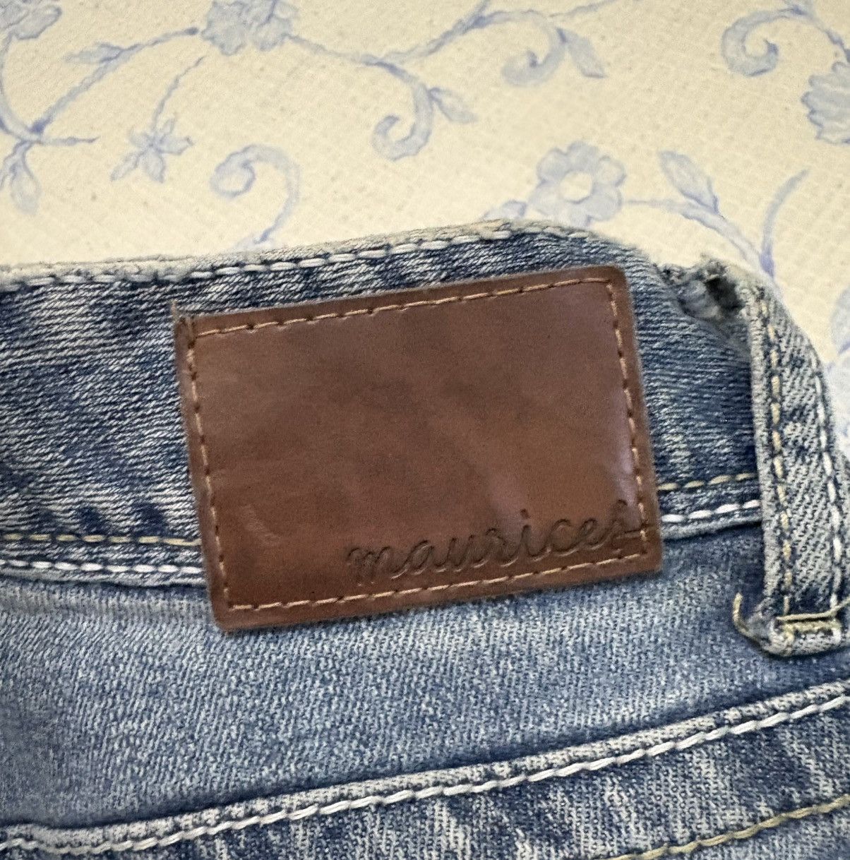 Vintage Maurices Streetwear Jeans Flared Denim Size US 31 - 17 Thumbnail