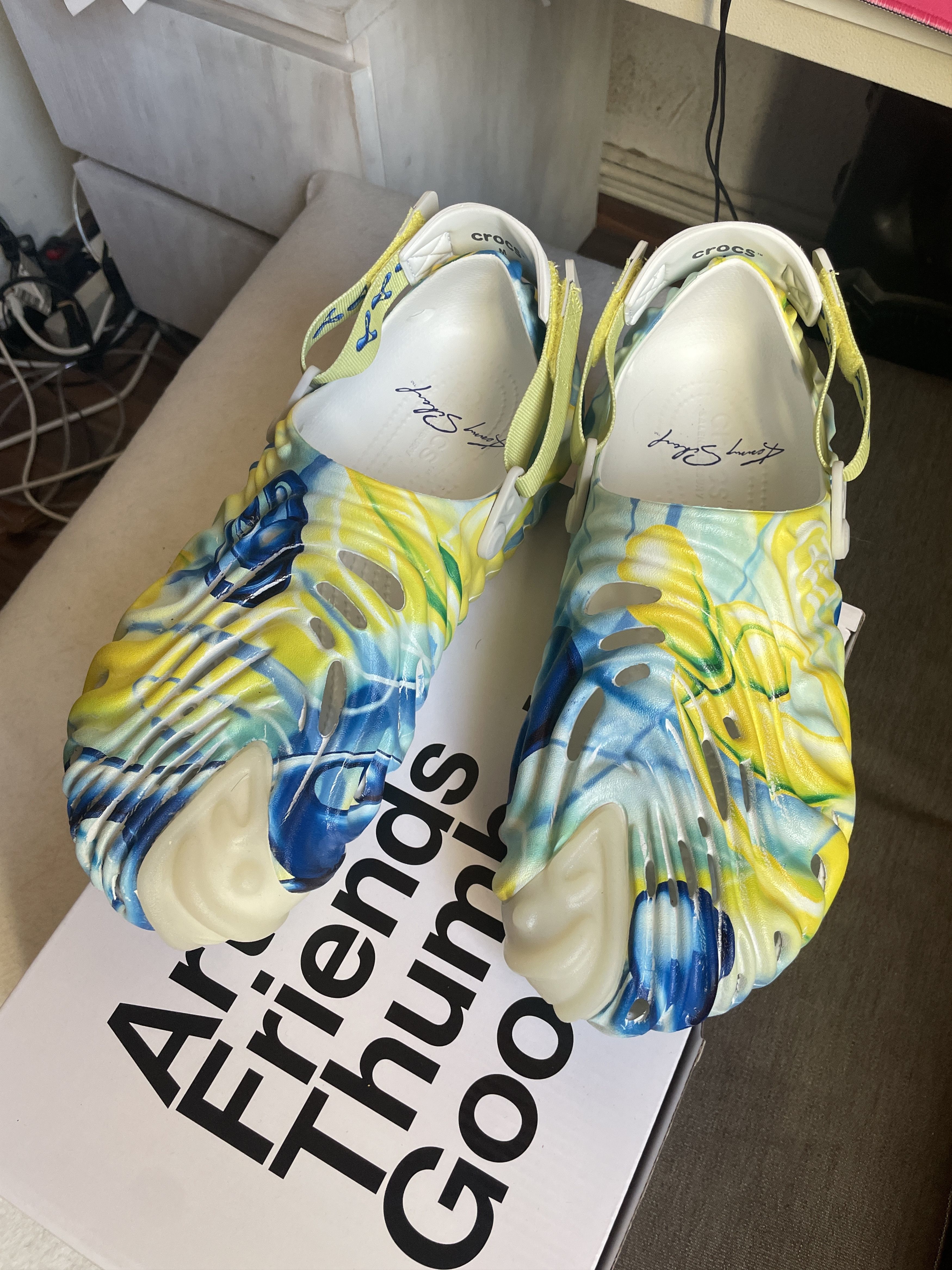 Crocs × Salehe Bembury Crocs Pollex Clog Salehe Bembury x Kenny Scharf Size US 13 / EU 46 - 1 Thumbnail