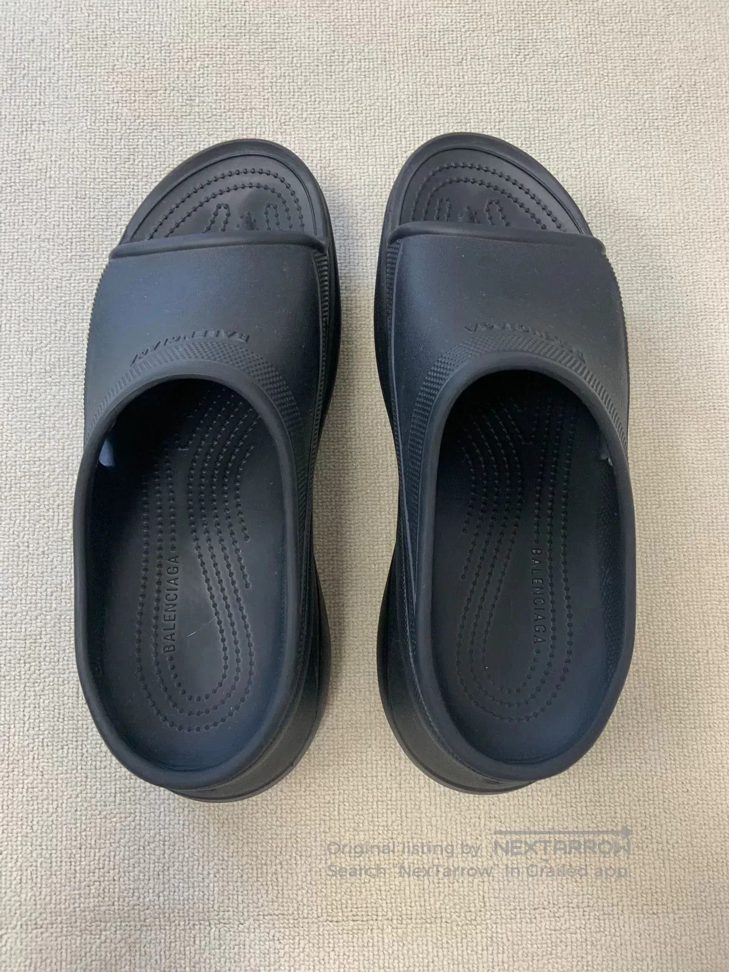 Balenciaga Crocs x Balenciaga Platform Slide Sandals. Size US 11.5 / IT 41.5 - 2 Thumbnail