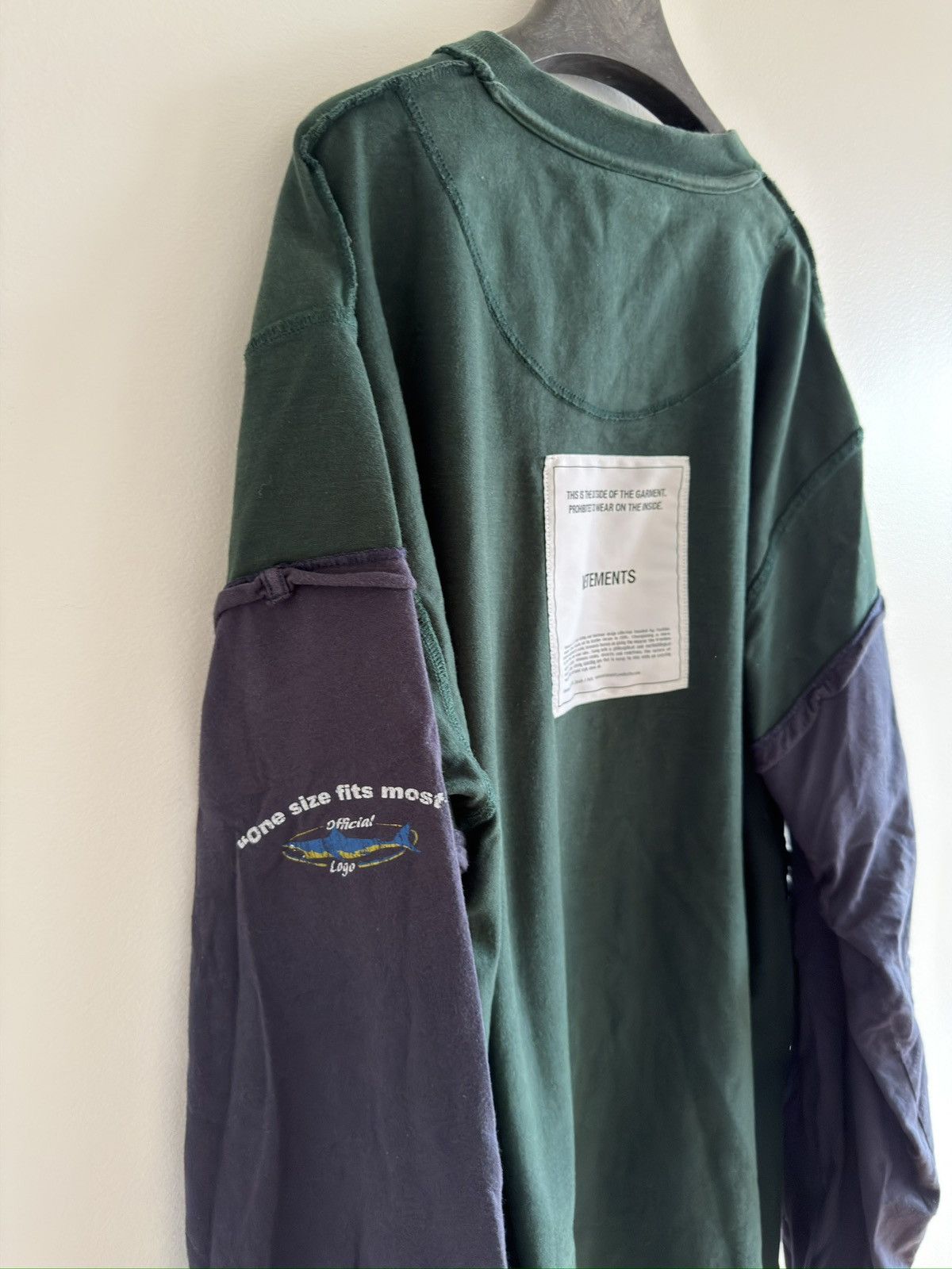 Vetements *RARE* VETEMENTS DEMNA GVASALIA REWORKED LONGSLEEVE Size US XS / EU 42 / 0 - 2 Thumbnail