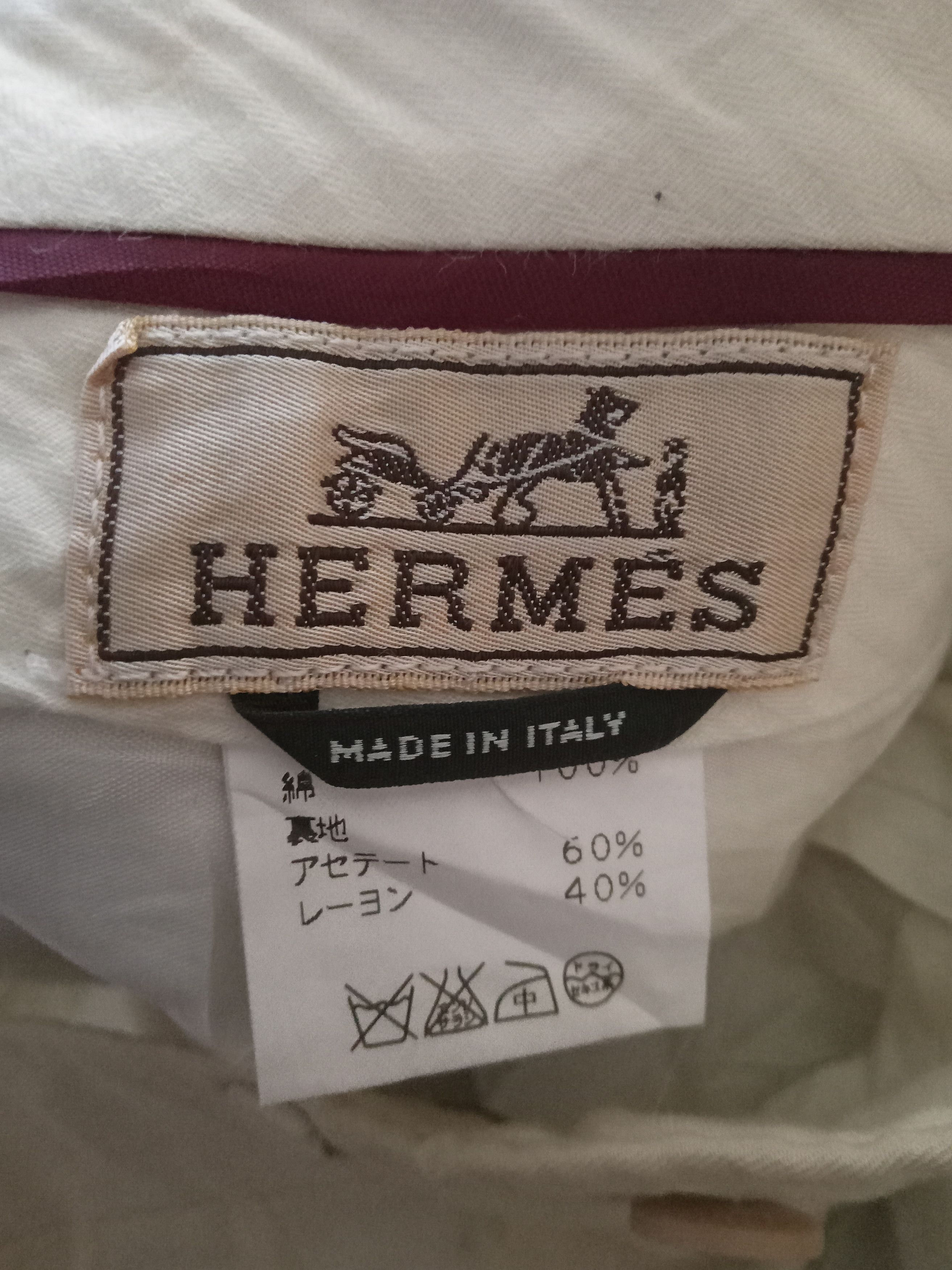 Hermes Vintage Hermes Casual Pants Size US 33 - 3 Thumbnail