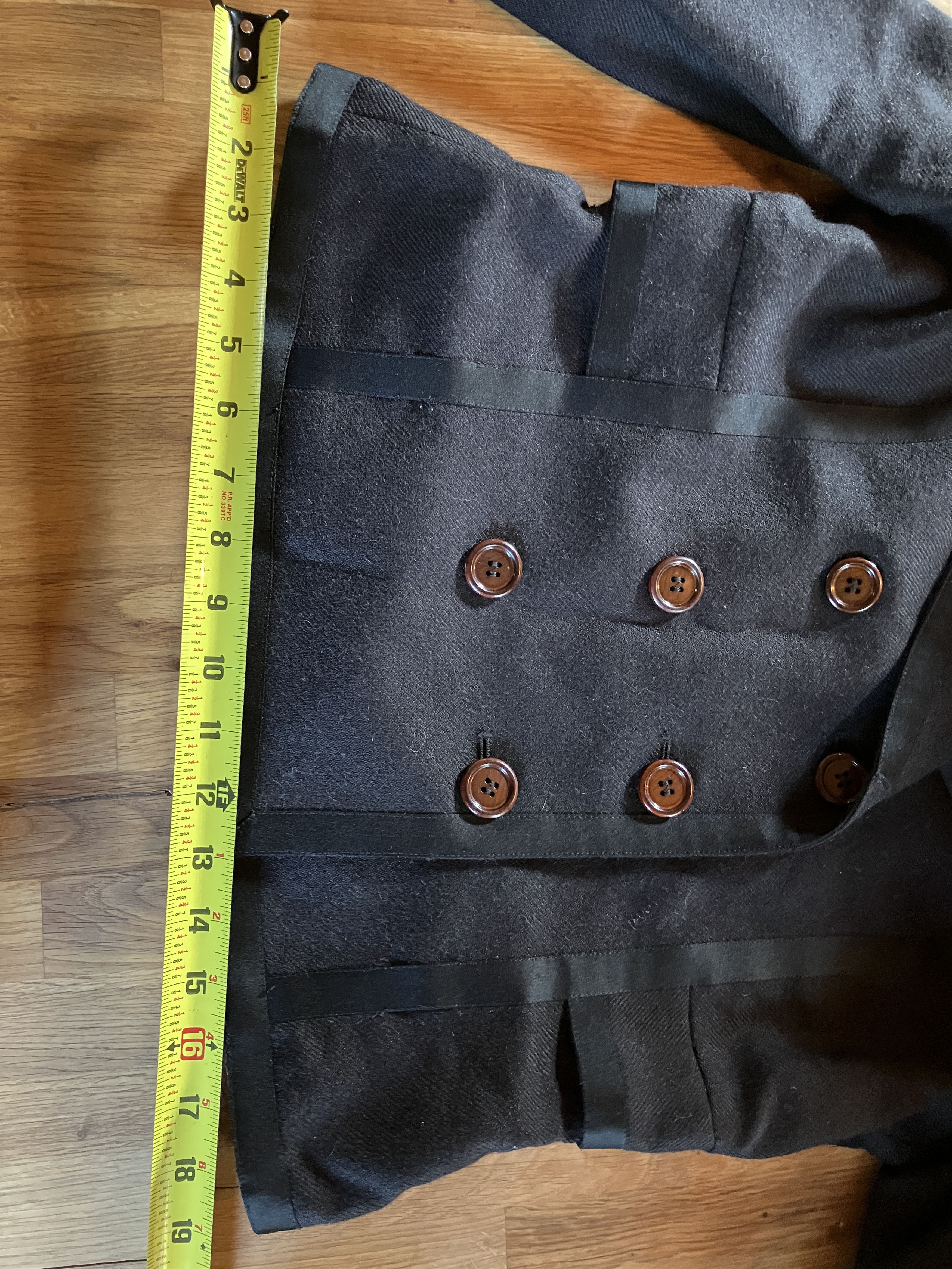 Wim Neels Wim Neels Antwerp Belgian Designer Cropped Jacket Tailleur Size M / US 6-8 / IT 42-44 - 9 Thumbnail