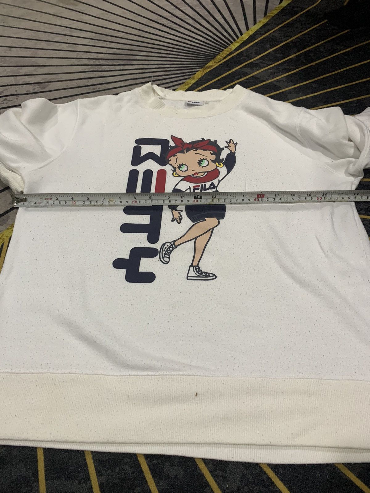 Fila RARE!! Sweatshirt Betty Boop x Fila Size US L / EU 52-54 / 3 - 5 Thumbnail