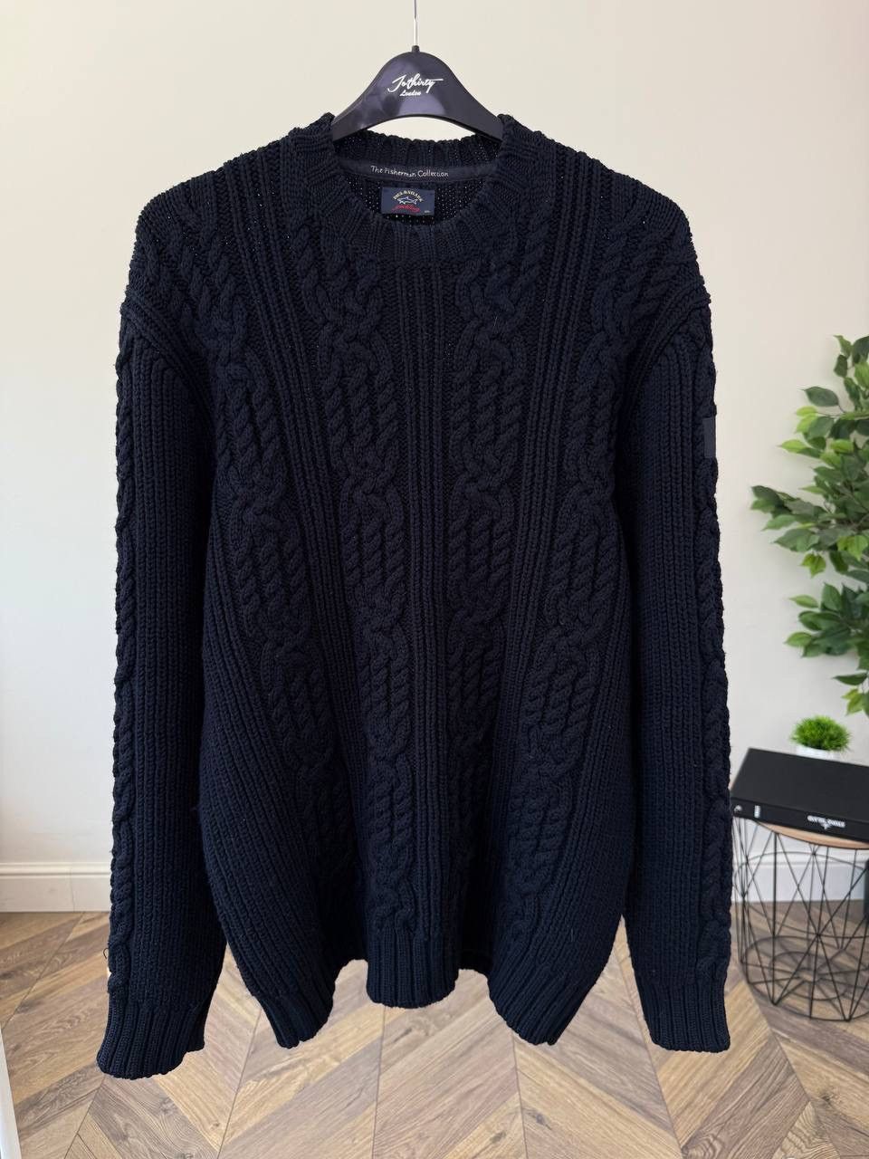 Paul & Shark Vintage Paul Shark Fisherman cable design sweater Size US XL / EU 56 / 4 - 1 Thumbnail