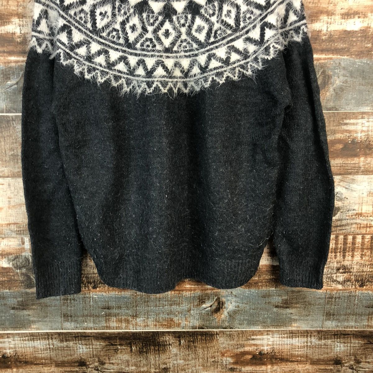 Japanese Brand DL Antiqulothes Black Knitwear #C750 Size S / US 4 / IT 40 - 3 Thumbnail