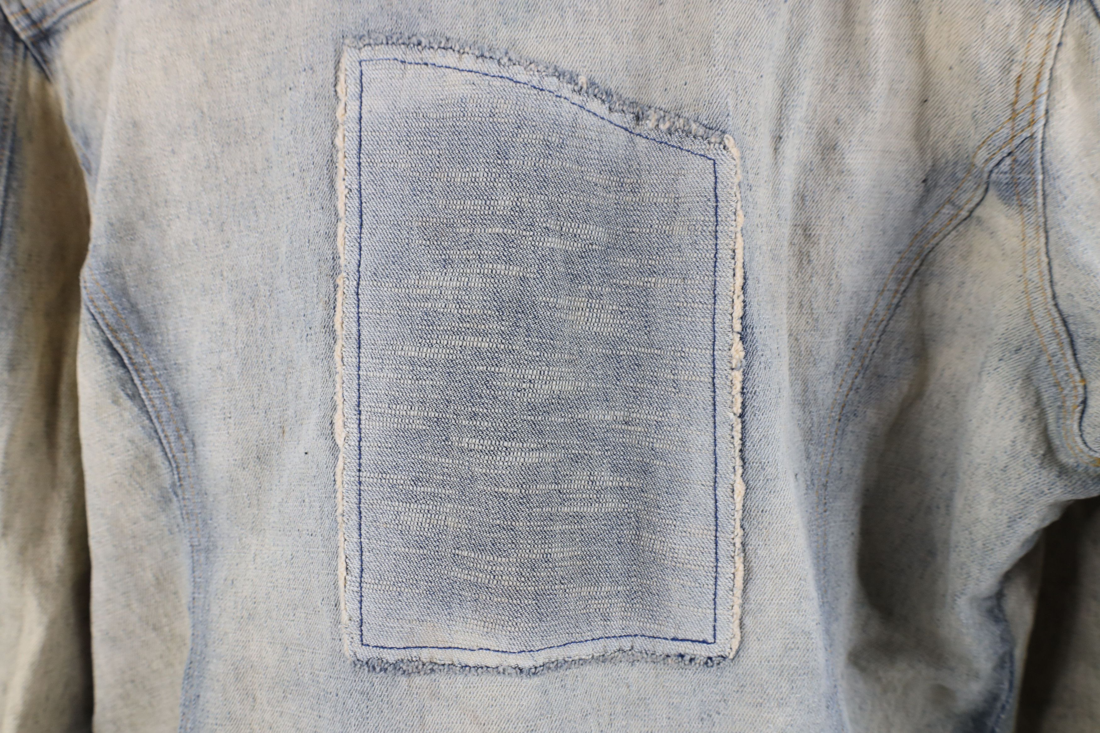 Fubu Vintage FUBU Stretch Denim Jean Trucker Jacket Acid Wash Size XXL / US 16-18 / IT 52-54 - 14 Thumbnail