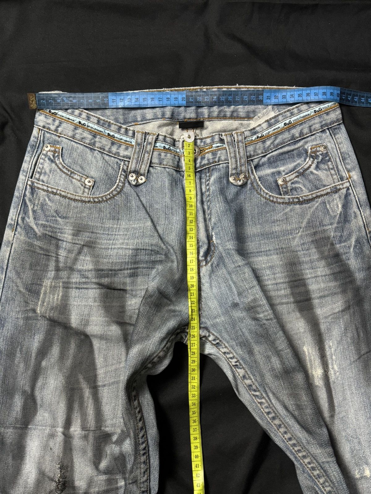 Dolce & Gabbana Archive Style Dolce Gabbana Distressed Denim Size US 30 / EU 46 - 7 Thumbnail