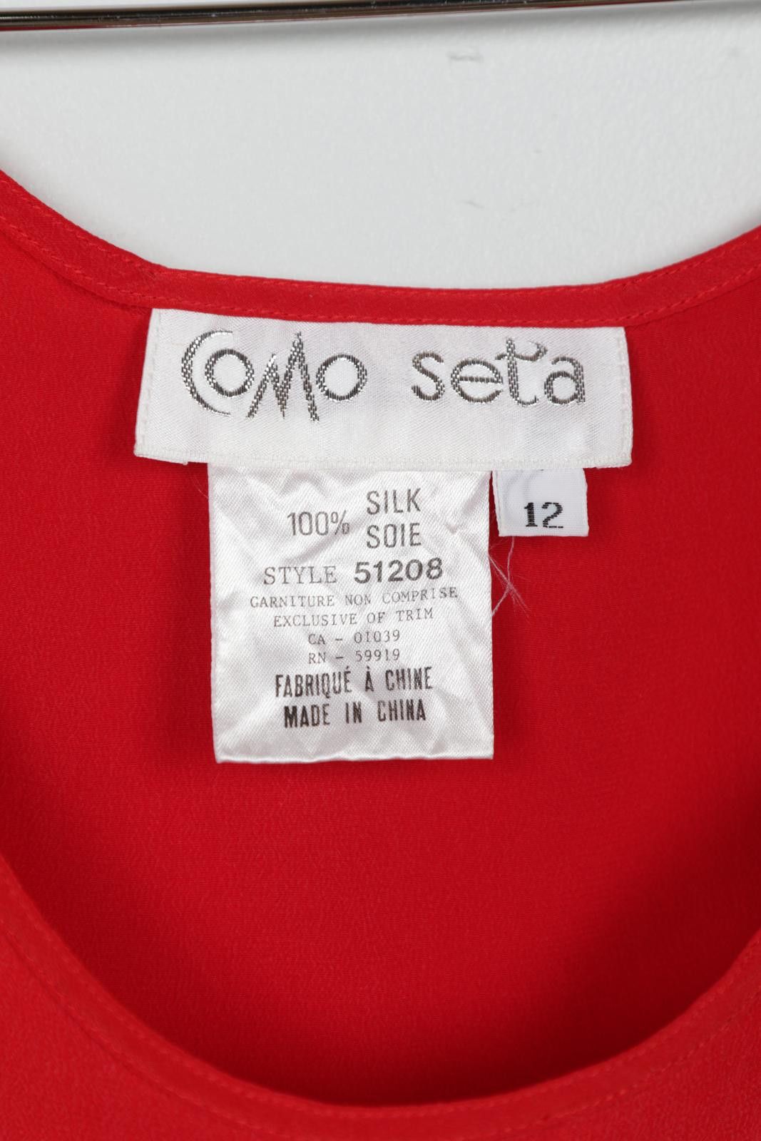 Other 00's Como Seta Tank Top Size XL / US 12-14 / IT 48-50 - 4 Thumbnail
