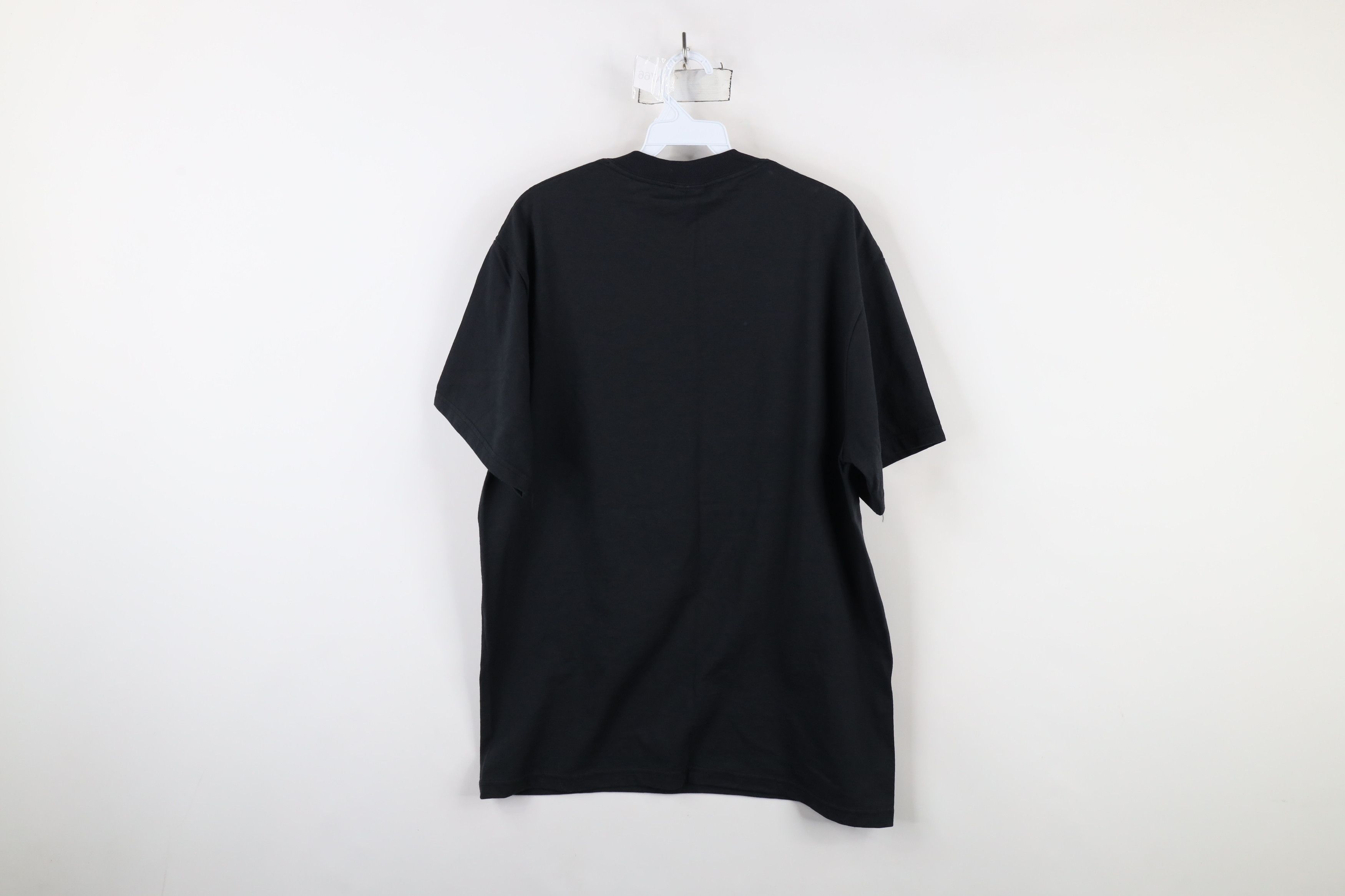 Vintage Deadstock Vintage 90s Streetwear Short Sleeve T-Shirt Black Size US L / EU 52-54 / 3 - 6 Thumbnail