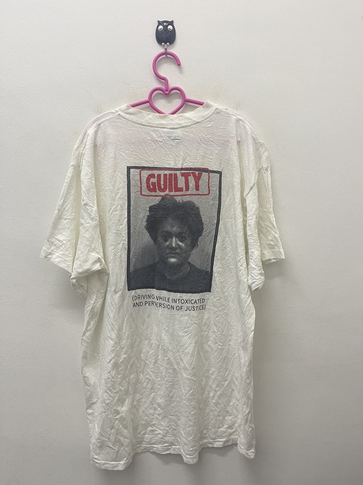 Band Tees Rare Vintage WANTED Texas Governor Rick Perry Thrashed Size US XL / EU 56 / 4 - 4 Thumbnail