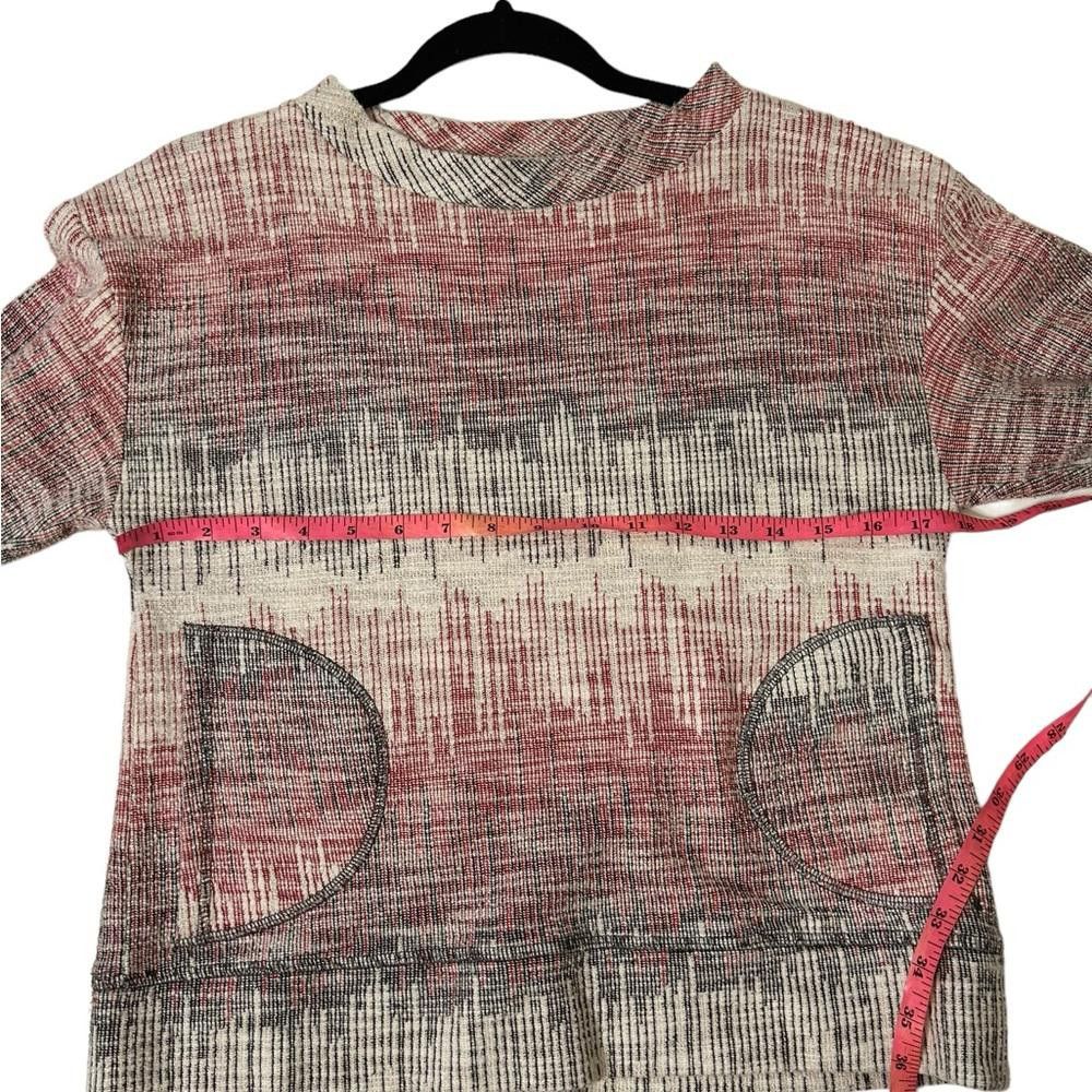 Designer Anthropologie l Postmark Woven Sweatshirt XS Size XS / US 0-2 / IT 36-38 - 5 Thumbnail