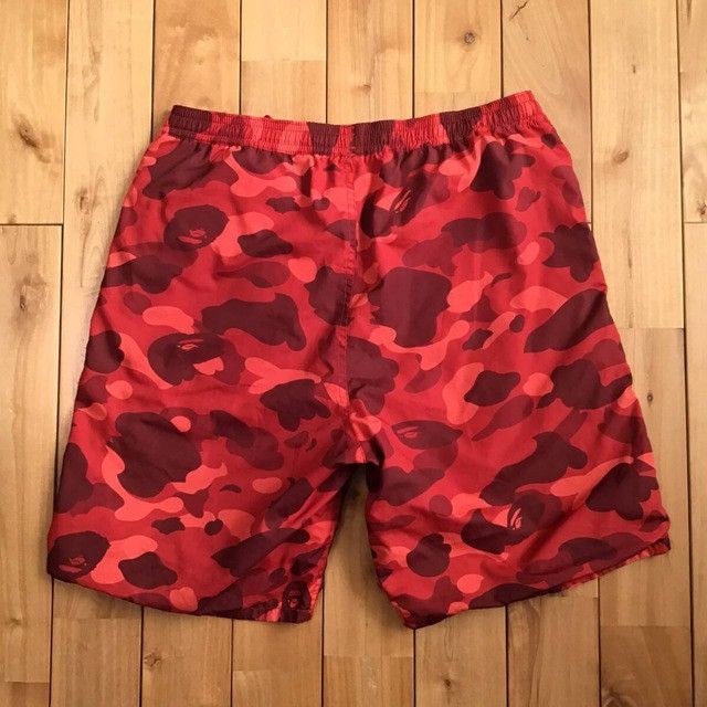 Bape 🔥Reversible BAPE Shark shorts Red camo a bathing ape ★size L Size US 34 / EU 50 - 6 Thumbnail