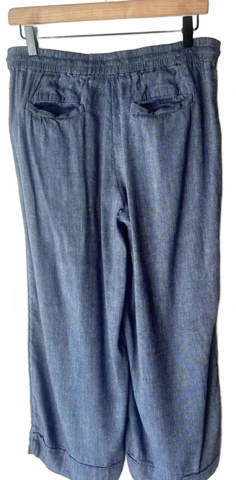 Other Ann Taylor LOFT Linen Pants Size 32" / US 10 / IT 46 - 4 Thumbnail