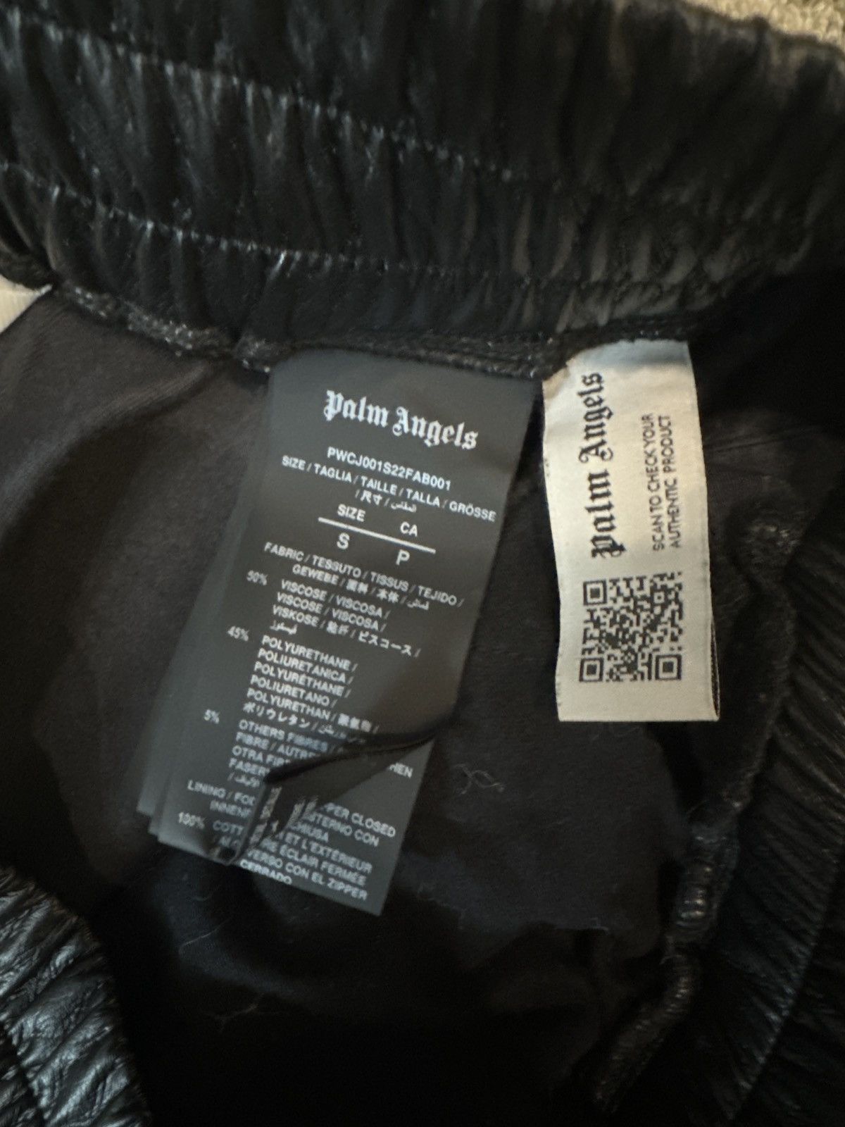 Palm Angels Palm angels soft faux leather pants Size US 30 / EU 46 - 9 Thumbnail