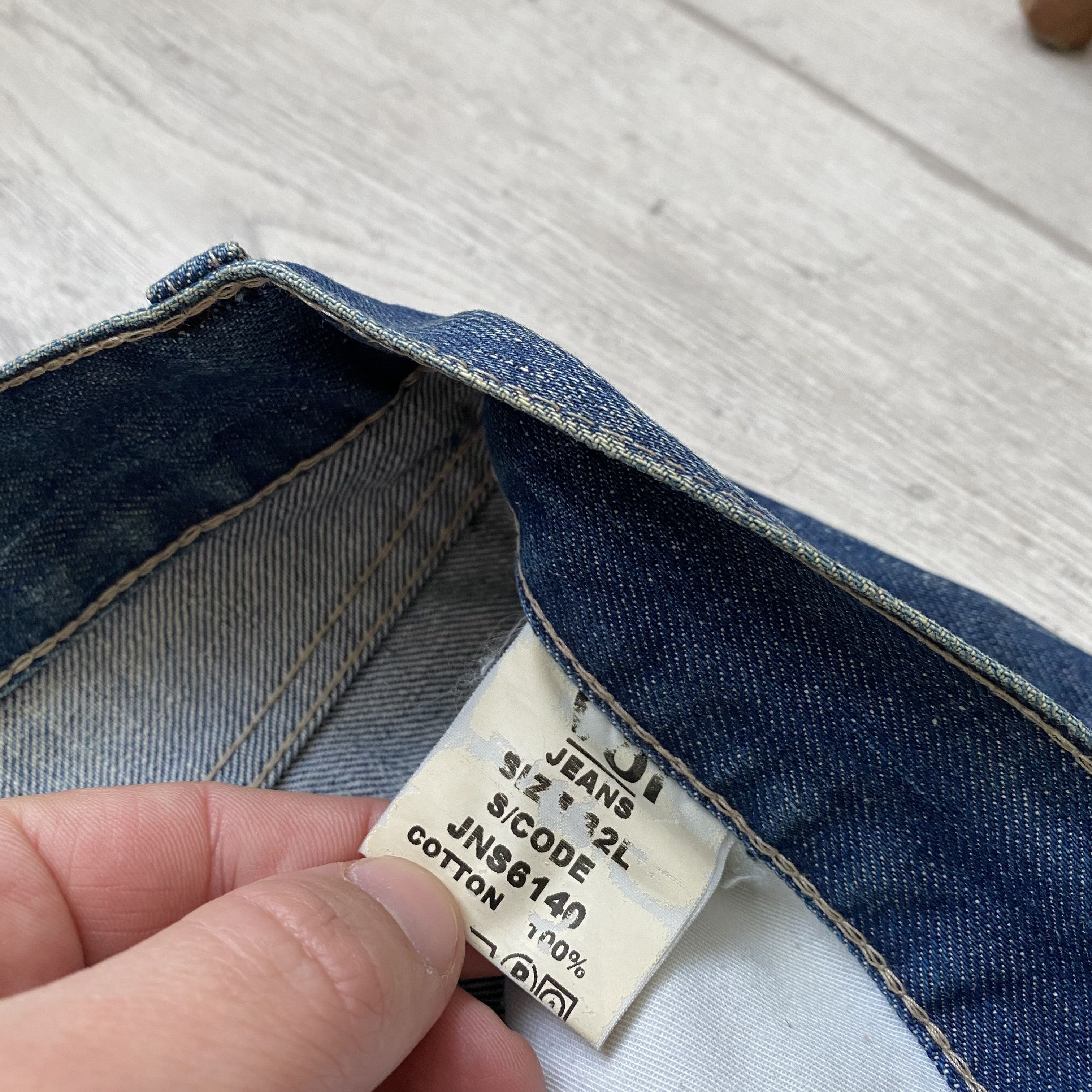Hysteric Glamour 👖Vintage Amazing Jeans Japanese washed Denim Diesel style Size US 32 / EU 48 - 6 Thumbnail