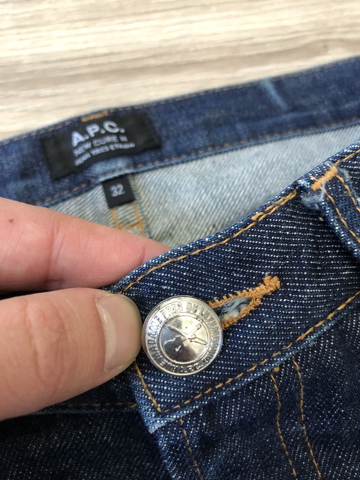 A.P.C. A.P.C. New Cure H Denim Jeans Size US 32 / EU 48 - 9 Thumbnail