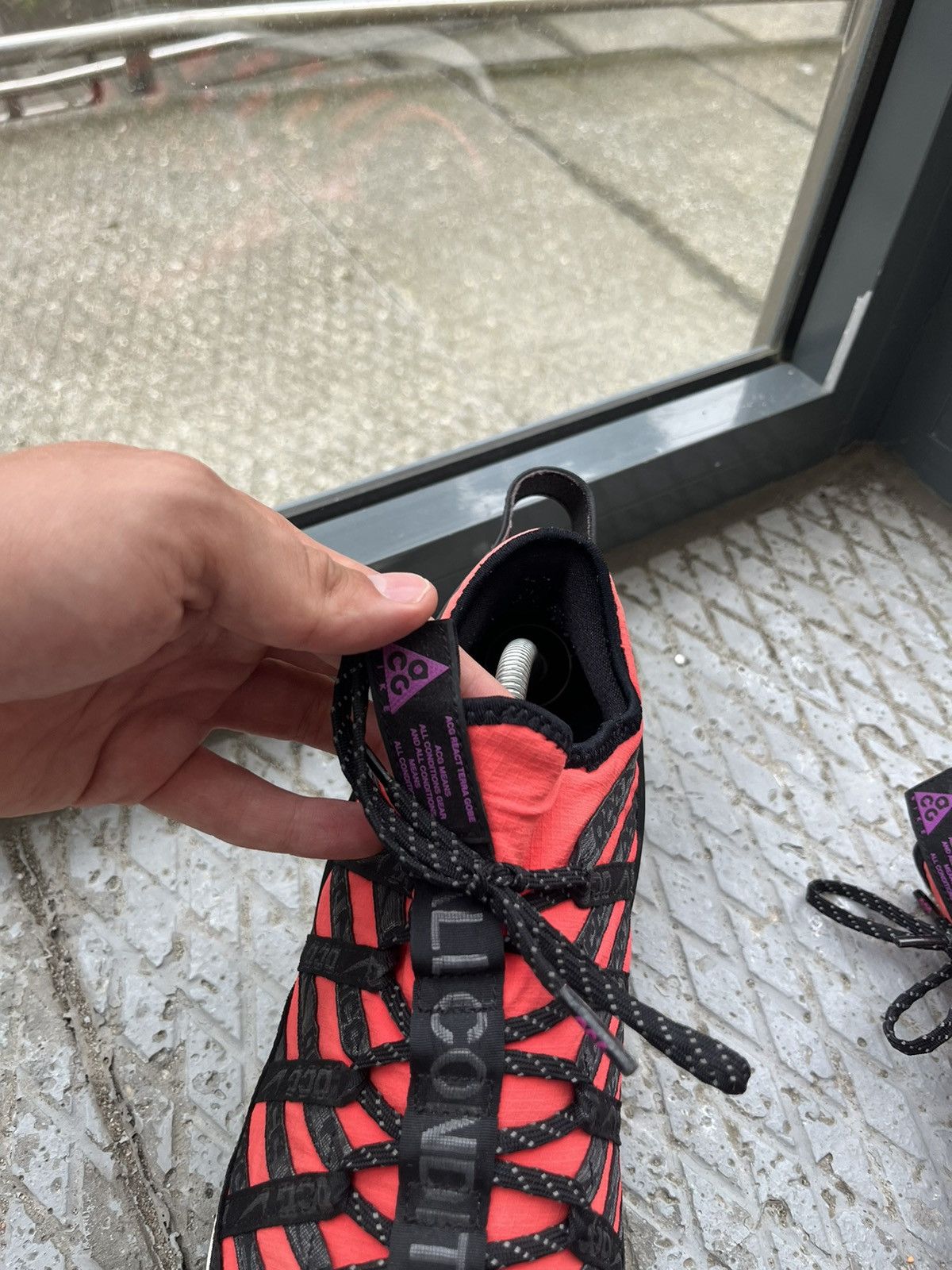 Nike ACG Sneakers Nike ACG react Terra Gobe Bright crimson men’s Size US 10 / EU 43 - 7 Thumbnail