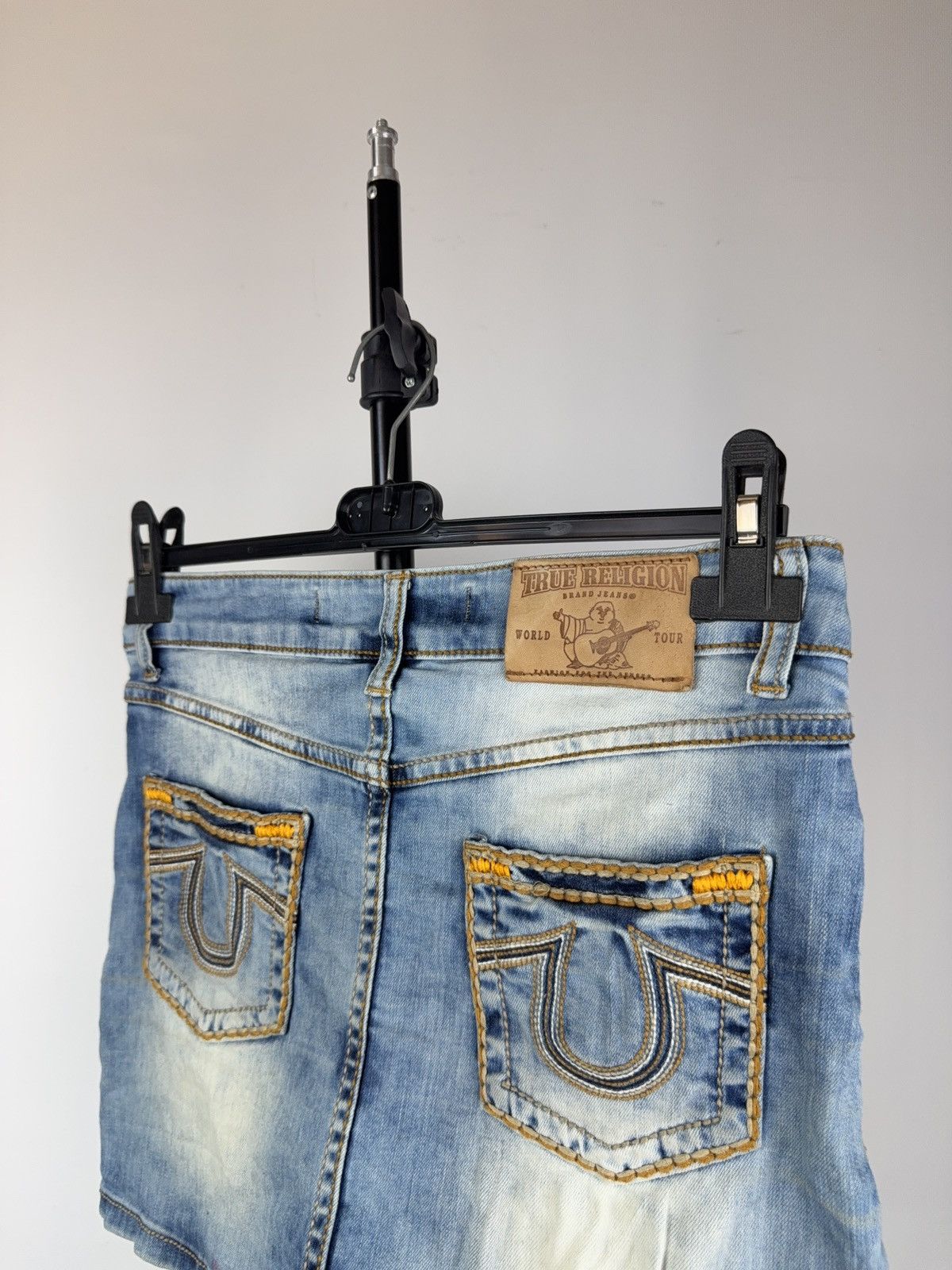 True Religion Vintage 00s Y2K Hype True Religion mini skirt USA Style Size 28" / US 6 / IT 42 - 6 Thumbnail