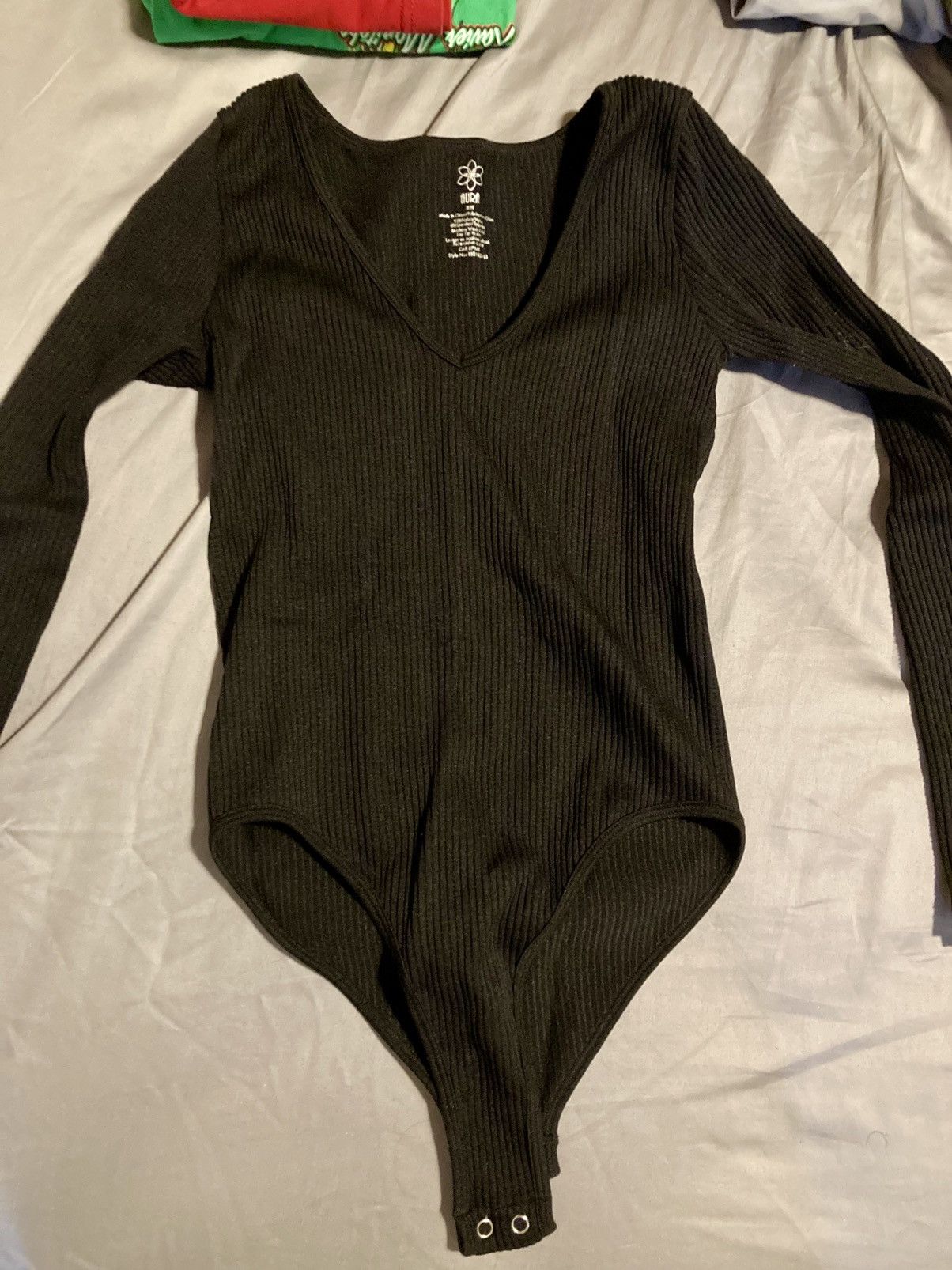 Other Womens black bodysuit long sleeve Size S / US 4 / IT 40 - 1 Thumbnail