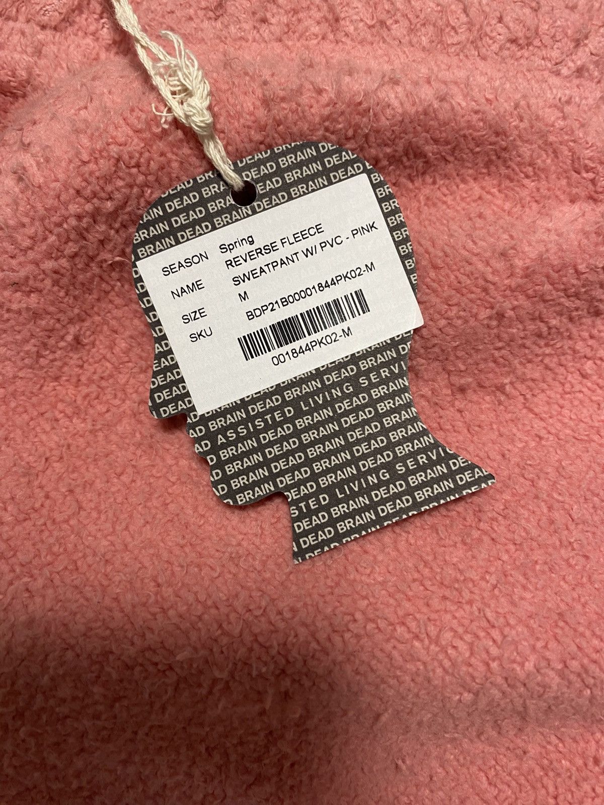 Brain Dead Brain Dead Reverse Fleece Sweatpants Size: M New With Tags Size US 32 / EU 48 - 6 Thumbnail
