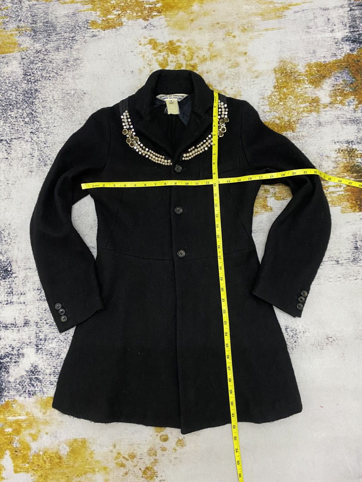 Comme des Garcons Comme Des Garcons W8J001 Wool Jacket Size S / US 4 / IT 40 - 15 Thumbnail