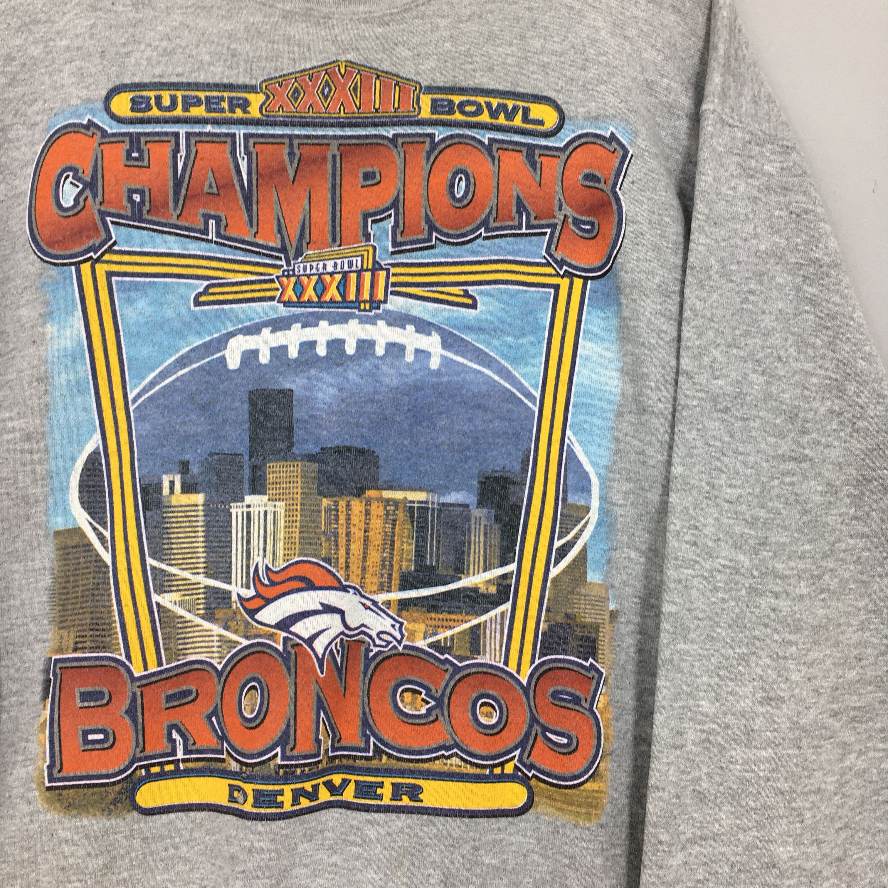 NFL × Starter × Vintage Vintage 90s Denver Broncos NFL Sweatshirt Large Size US L / EU 52-54 / 3 - 2 Thumbnail
