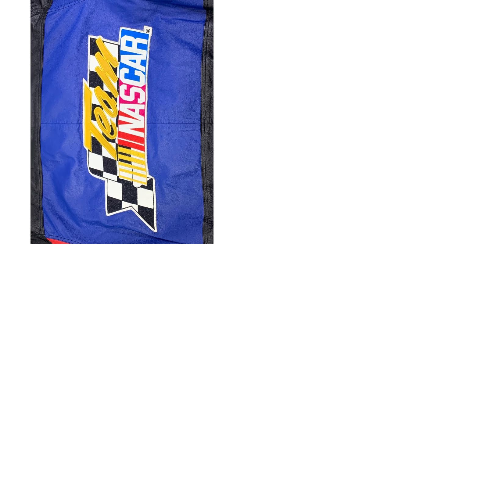 G-III VINTAGE G-III Leather Team Nascar Jacket Mens XL Black Full Zip Size US XL / EU 56 / 4 - 9 Thumbnail
