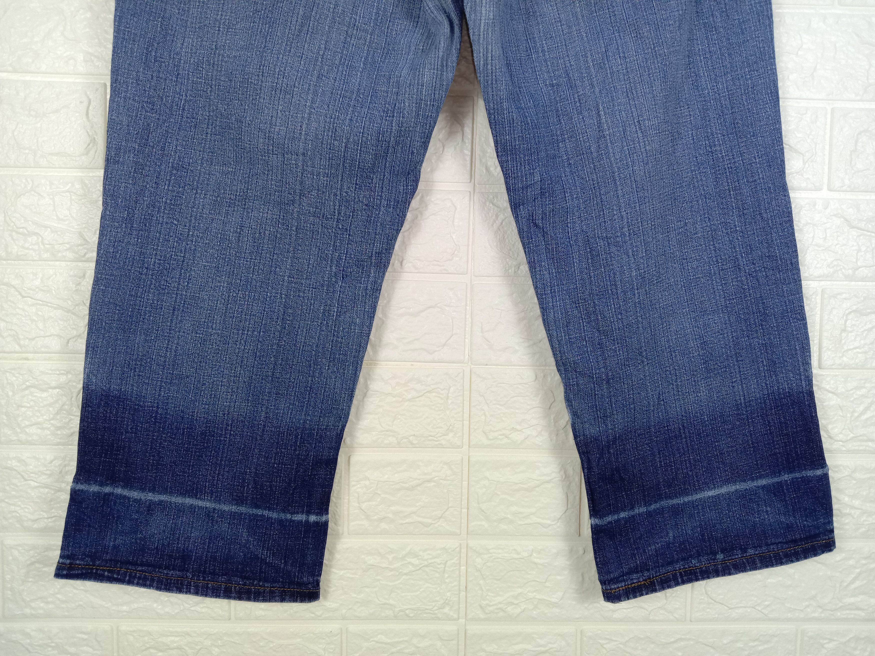 Levi's Vintage Levi's 515 Jeans Capri Blue Wash Denim Size 31" - 6 Thumbnail
