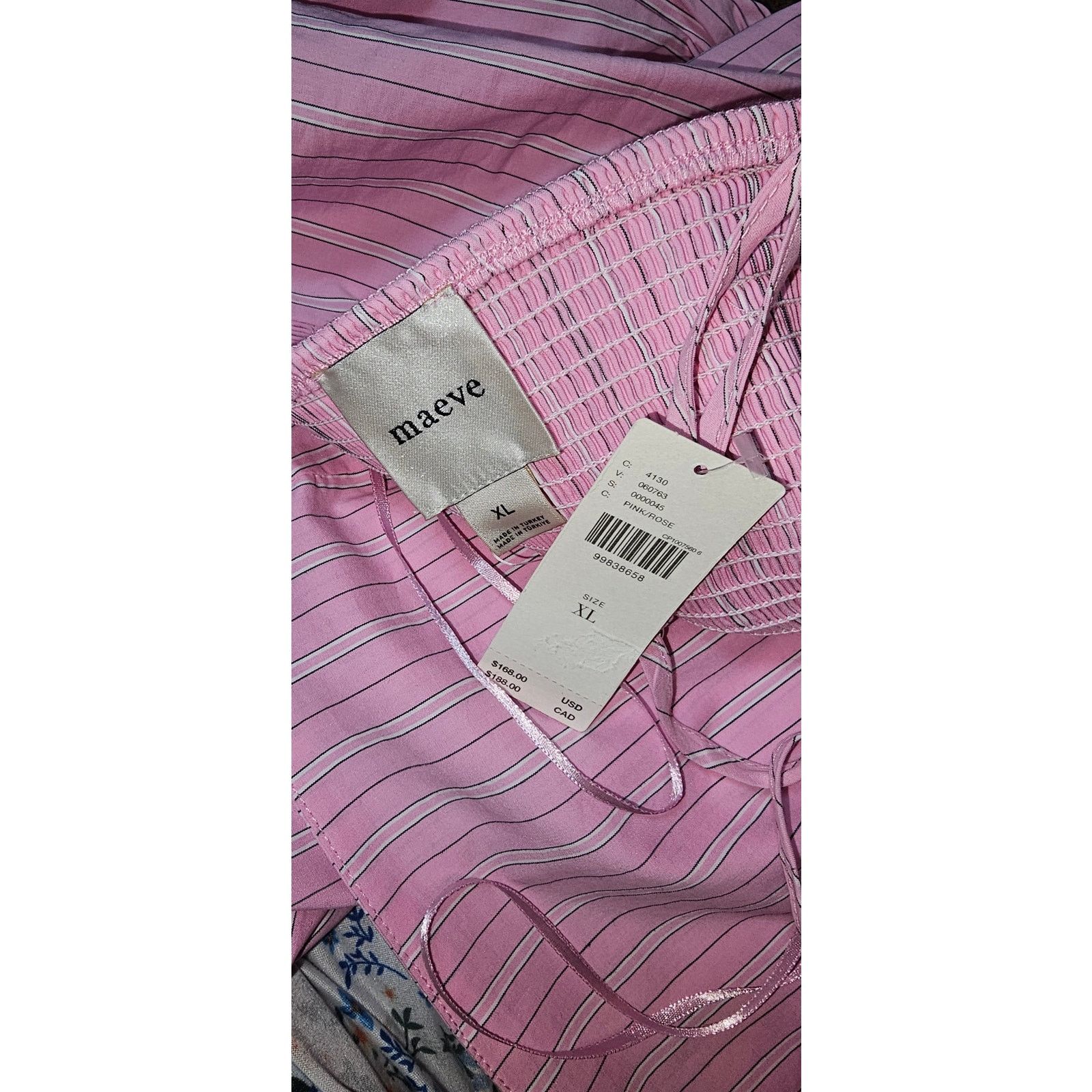 NWT Maeve Sleeveless Fitted A-Line Midi Dress $168 X-LARGE