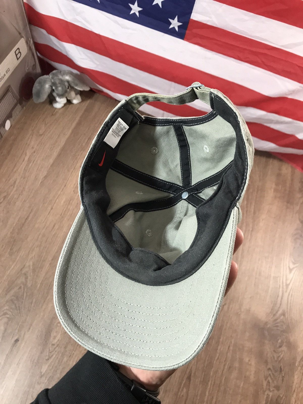 Nike × Vintage Nike Vintage Cap Double Swoosh Size ONE SIZE - 6 Thumbnail