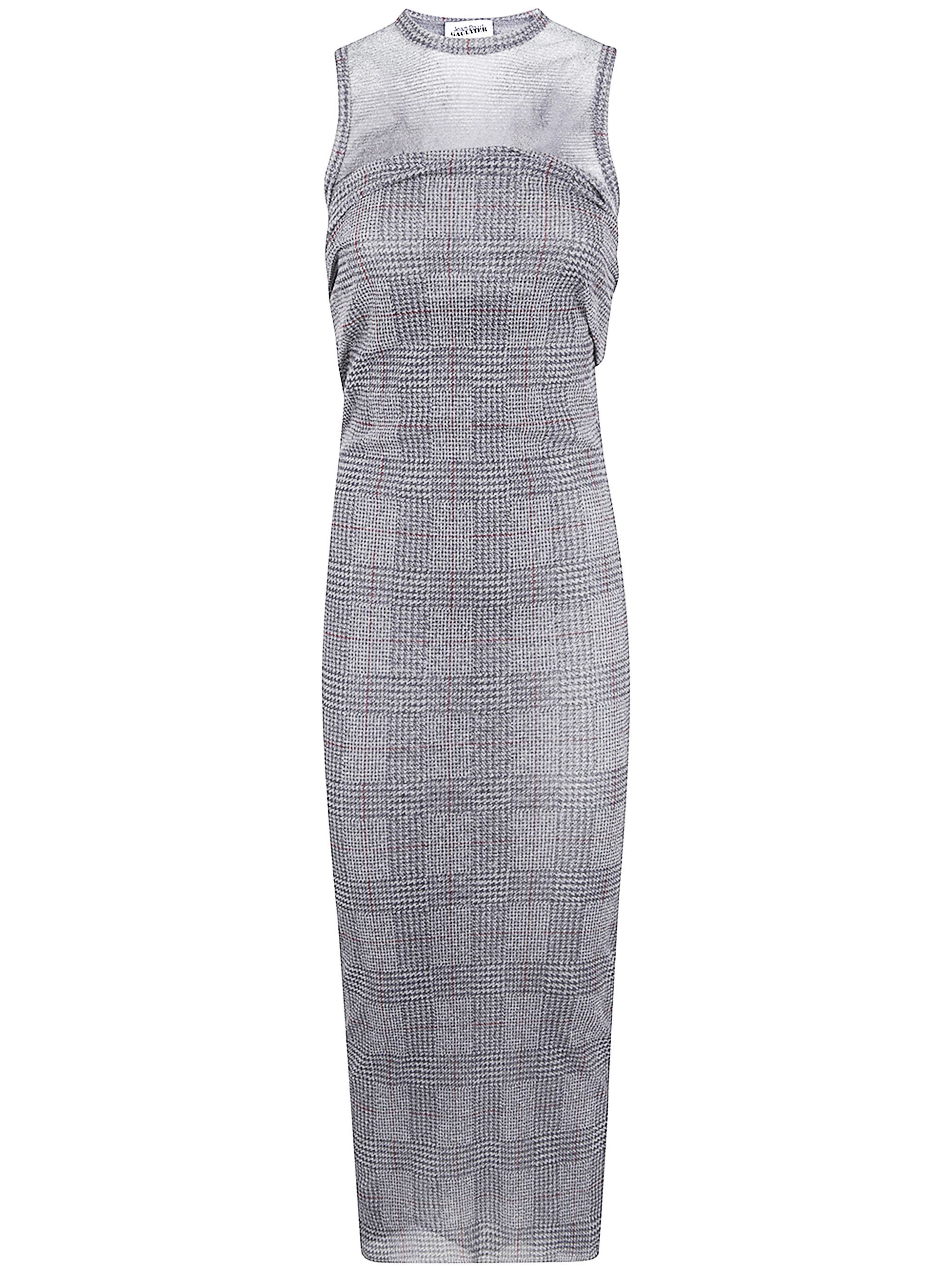 grey body print dress Charmayne Top