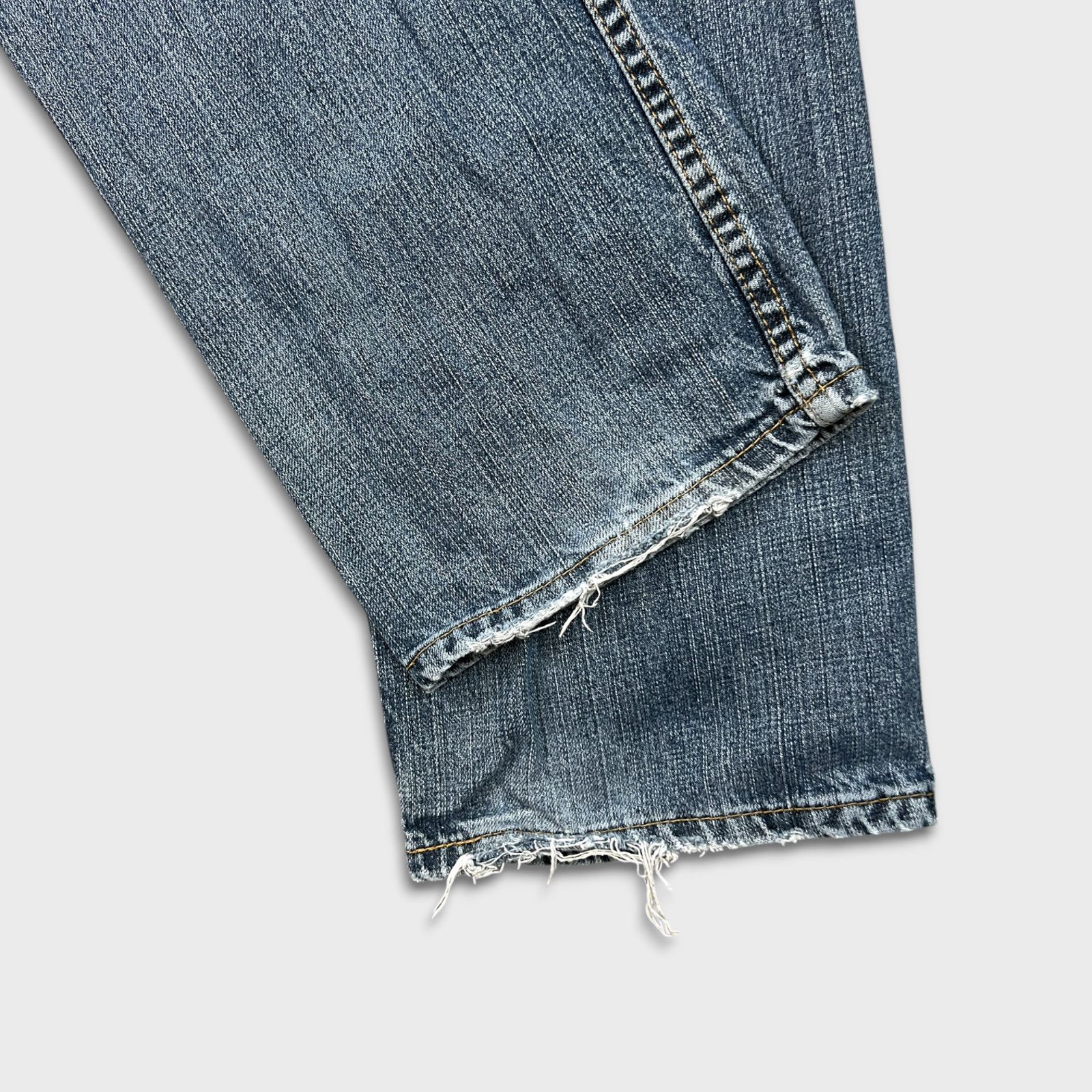 Levi's × Vintage Levi's 505 Jeans 34x32 Original Straight Faded Denim Pants Size US 34 / EU 50 - 10 Thumbnail