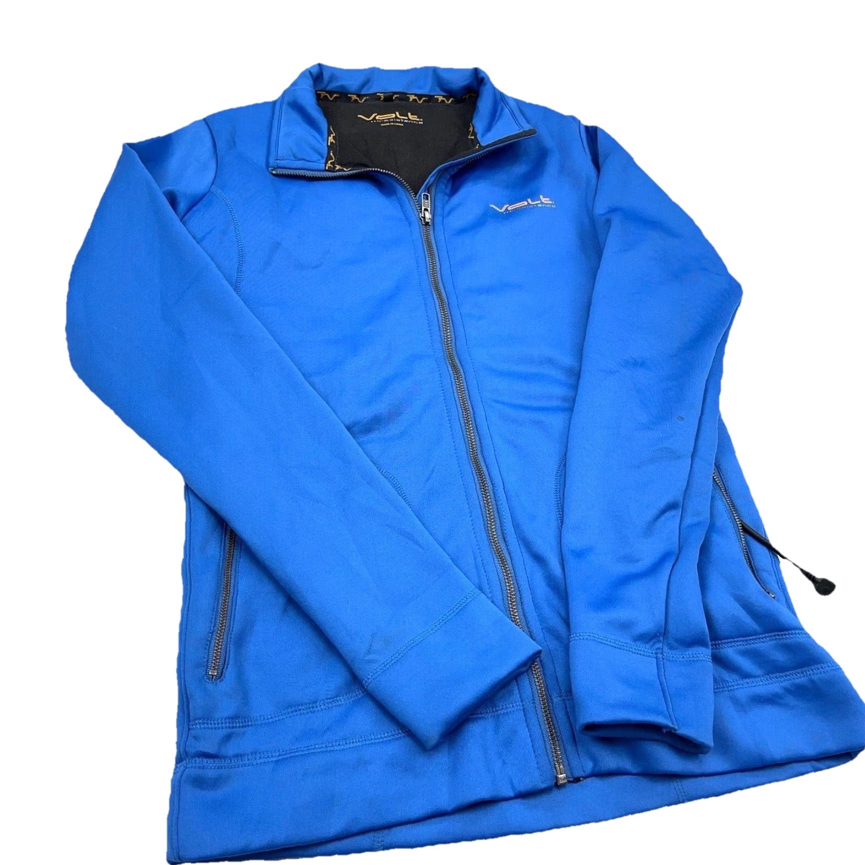 Vintage Volt Jacket Women L Blue Soft Shell Full Zip Windbreaker Regular Size L / US 10 / IT 46 - 3 Thumbnail