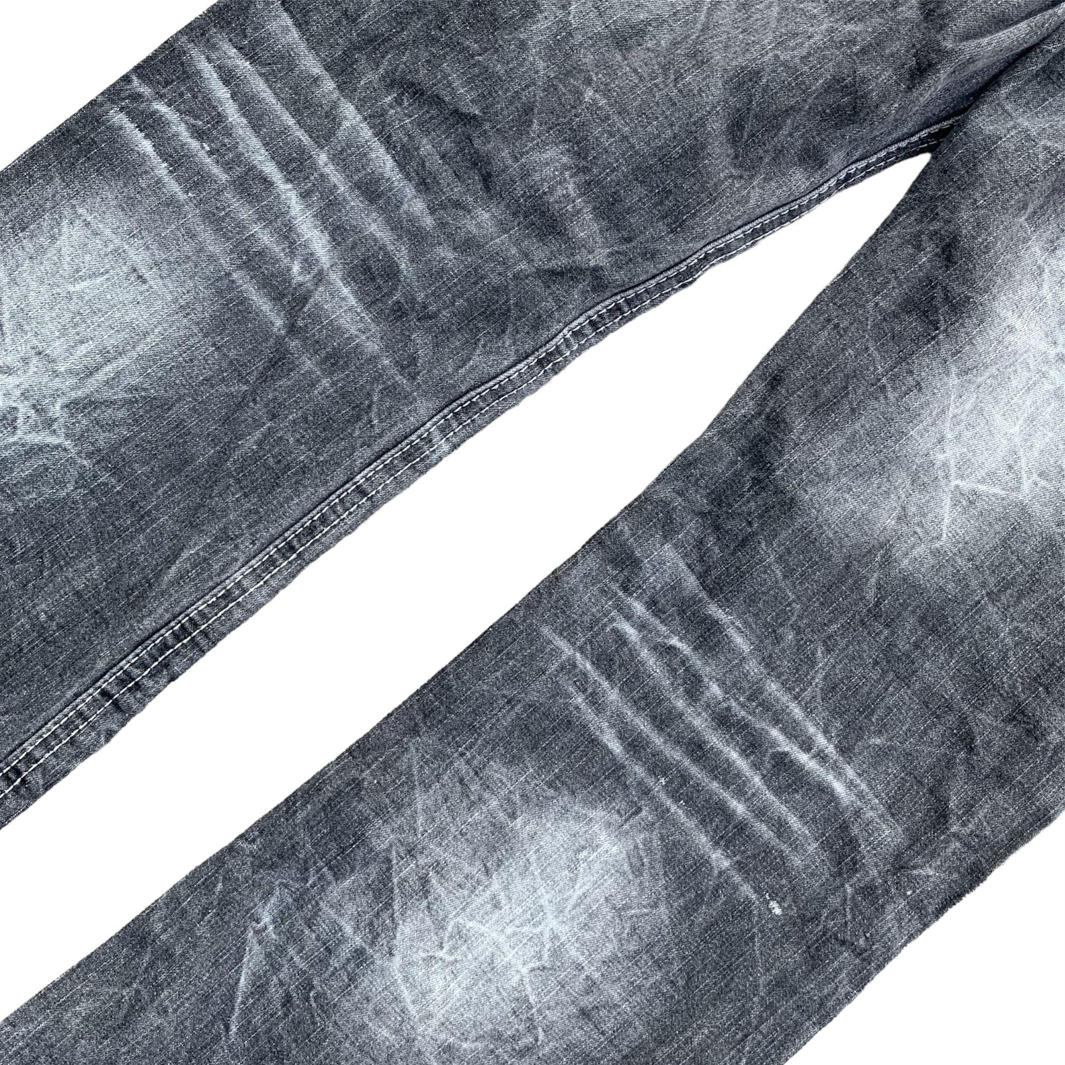 LOWBOX LOWBOX DISTRESSED FLARED PANTS Size US 32 / EU 48 - 8 Thumbnail