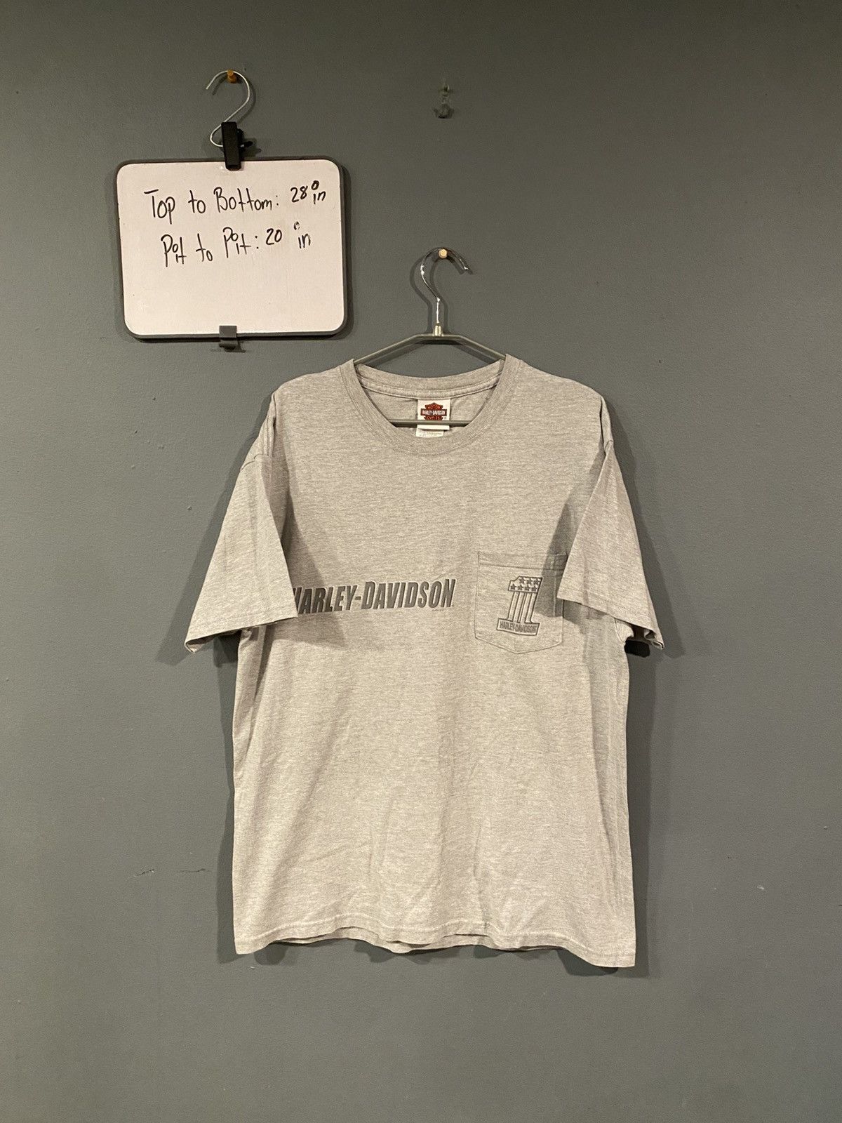 Harley Davidson Vintage Y2K Harley Davidson T Shirt Size US L / EU 52-54 / 3 - 2 Thumbnail