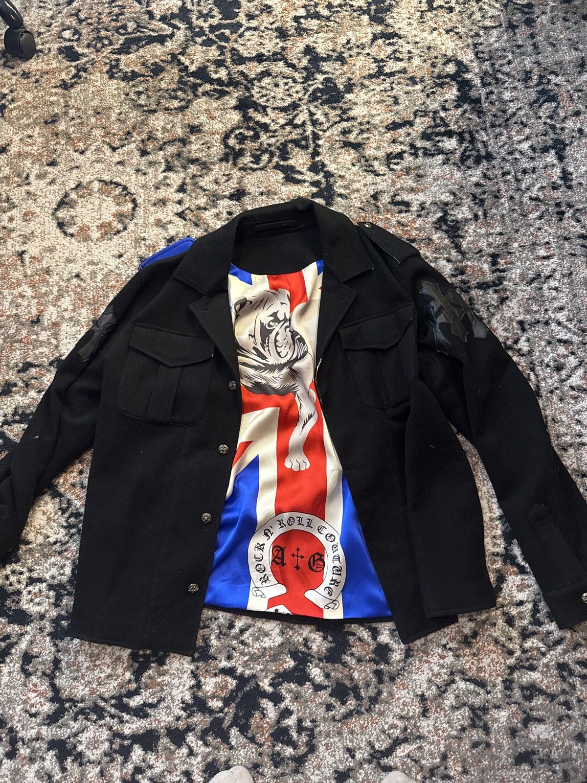 A&G Rock A&G Rock Wool/Cashmere Jacket Size US XL / EU 56 / 4 - 2 Thumbnail