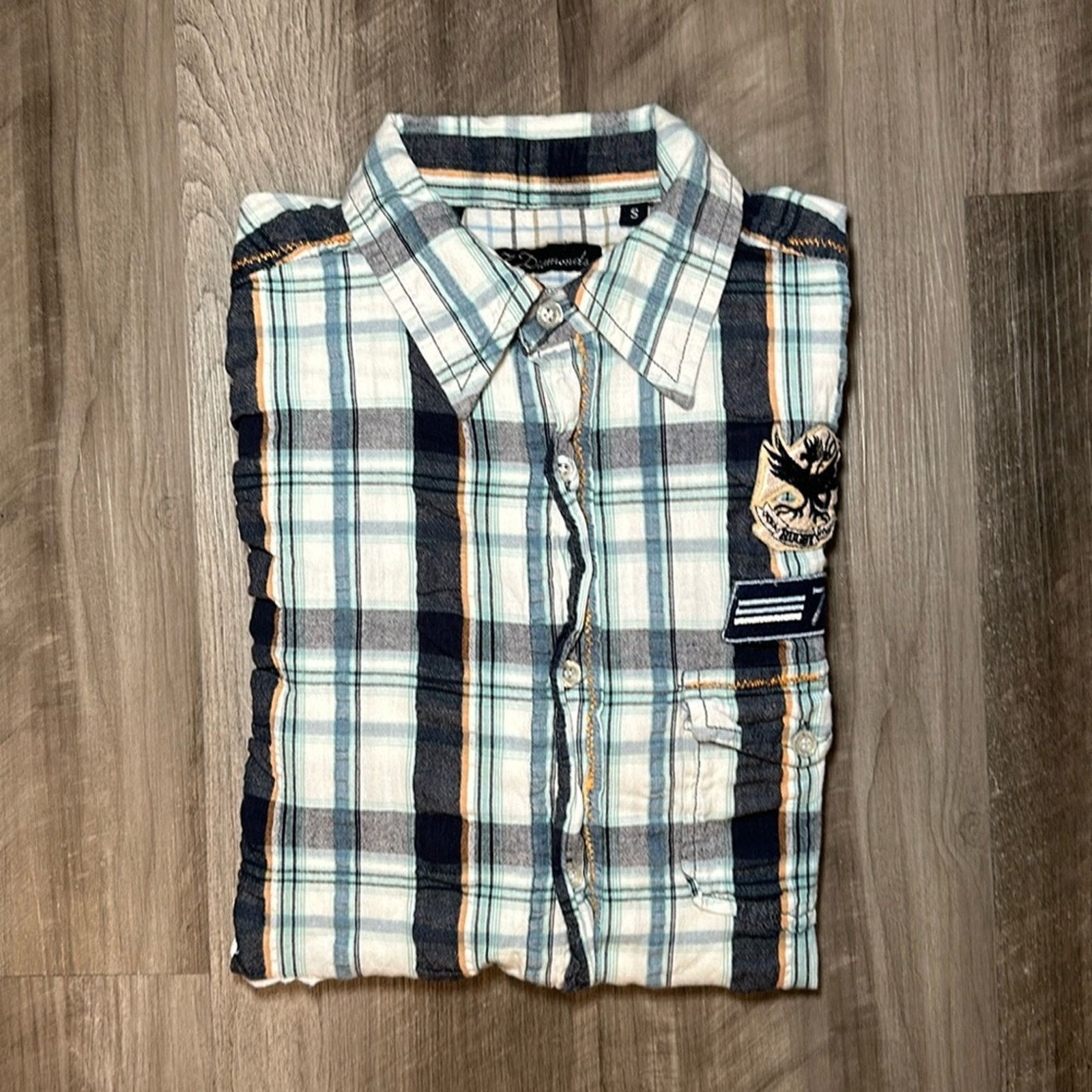 7Diamonds 7 Diamonds Rugby 76 Short Sleeve Button Down - Small Size US S / EU 44-46 / 1 - 1 Thumbnail