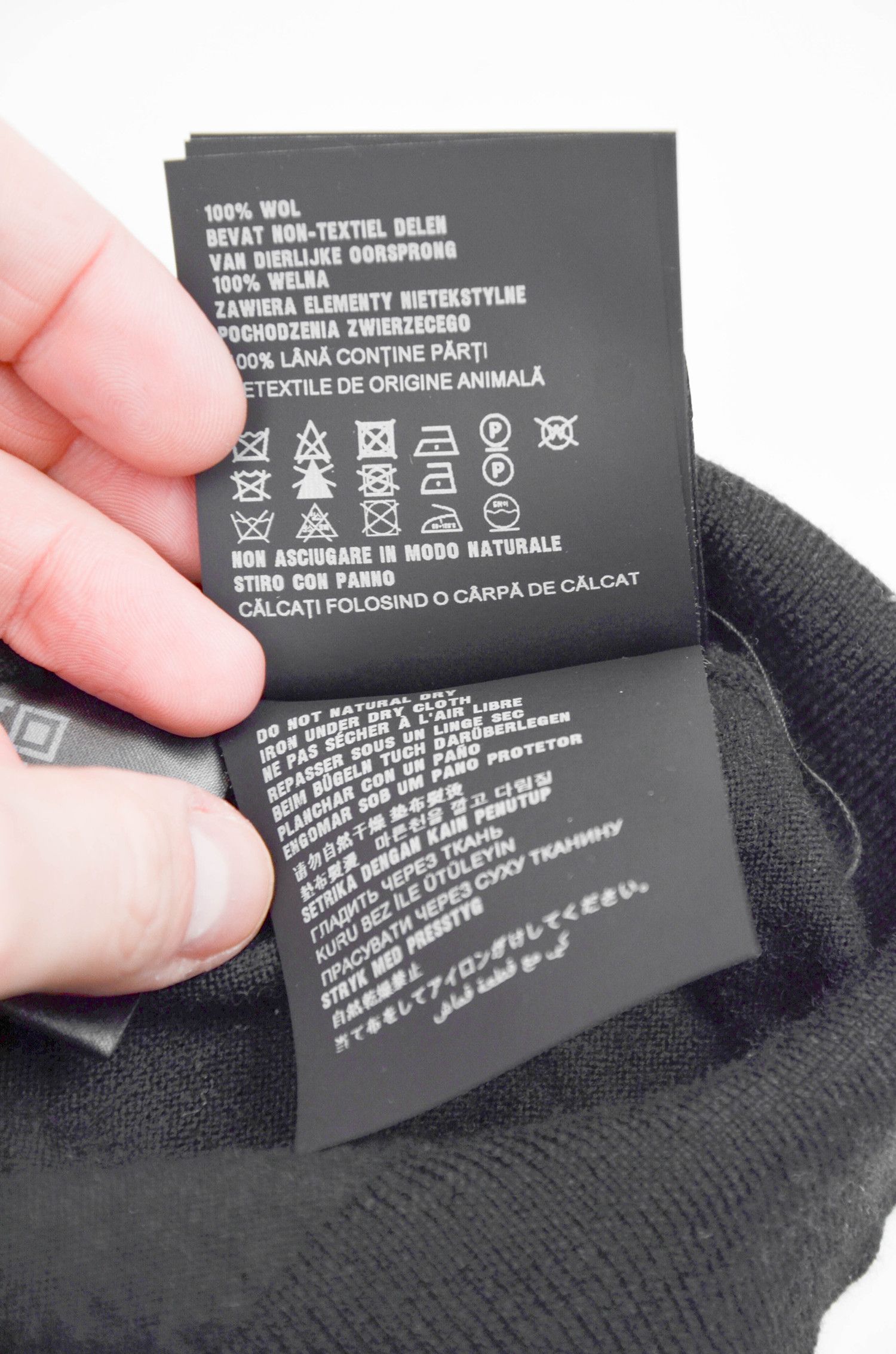 Prada Prada Black Wool Knit Polo Sweater - Size L Size US L / EU 52-54 / 3 - 10 Thumbnail
