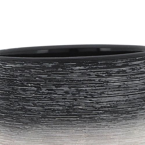 Designer × Homemade CERAMIC 5" PLANTER ON WOODEN STAND, GRAY Size US L / EU 52-54 / 3 - 7 Thumbnail