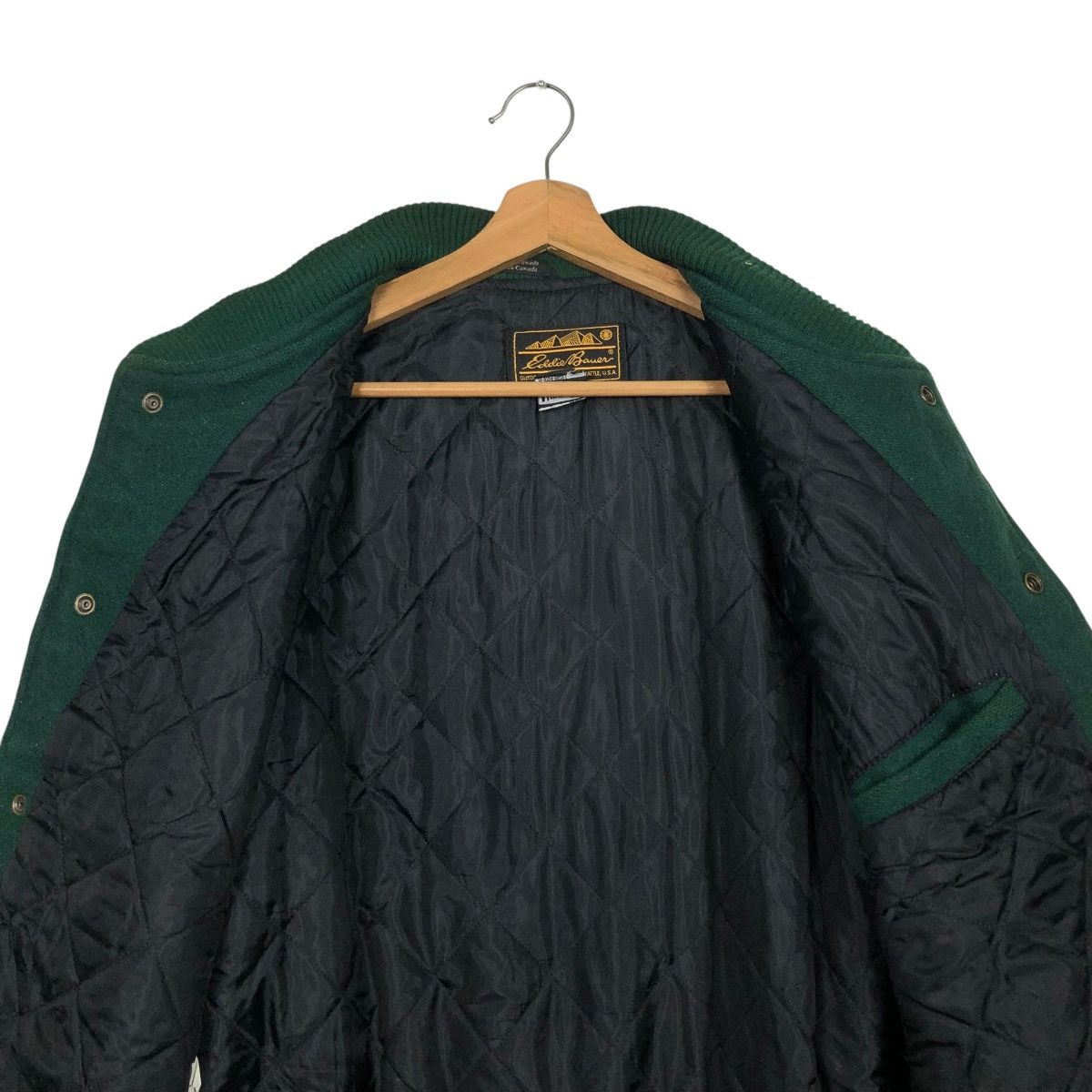 Eddie Bauer 🔥VINTAGE BOMBER JACKET EDDIE BAUER SEATTLE USA BIG LOGO Size US M / EU 48-50 / 2 - 16 Thumbnail