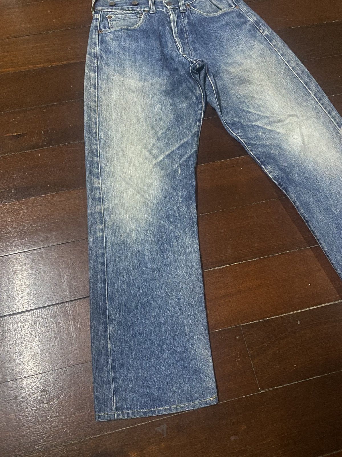 Kapital Vintage Studio D'artisan Selvedge Denim buckle back mud wash Size US 30 / EU 46 - 3 Thumbnail