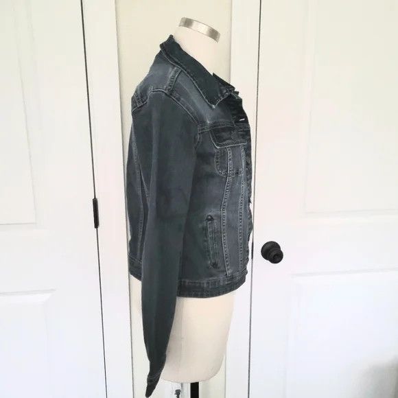 Vacation Lola Jeans Gabriella Classic Denim Jacket Fall Gift Spring Size XS / US 0-2 / IT 36-38 - 8 Thumbnail