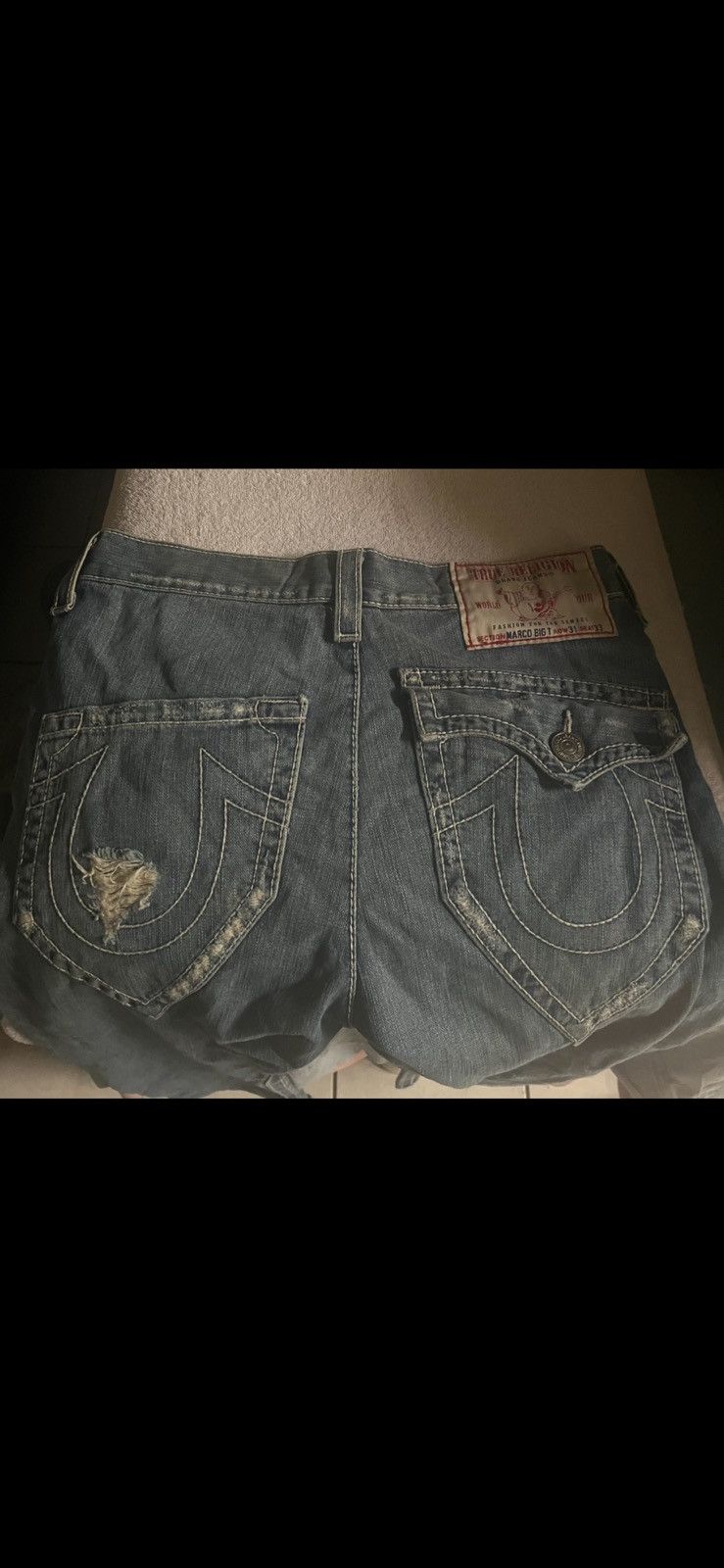 True Religion × Vintage true religion jeans Size US 34 / EU 50 - 3 Thumbnail